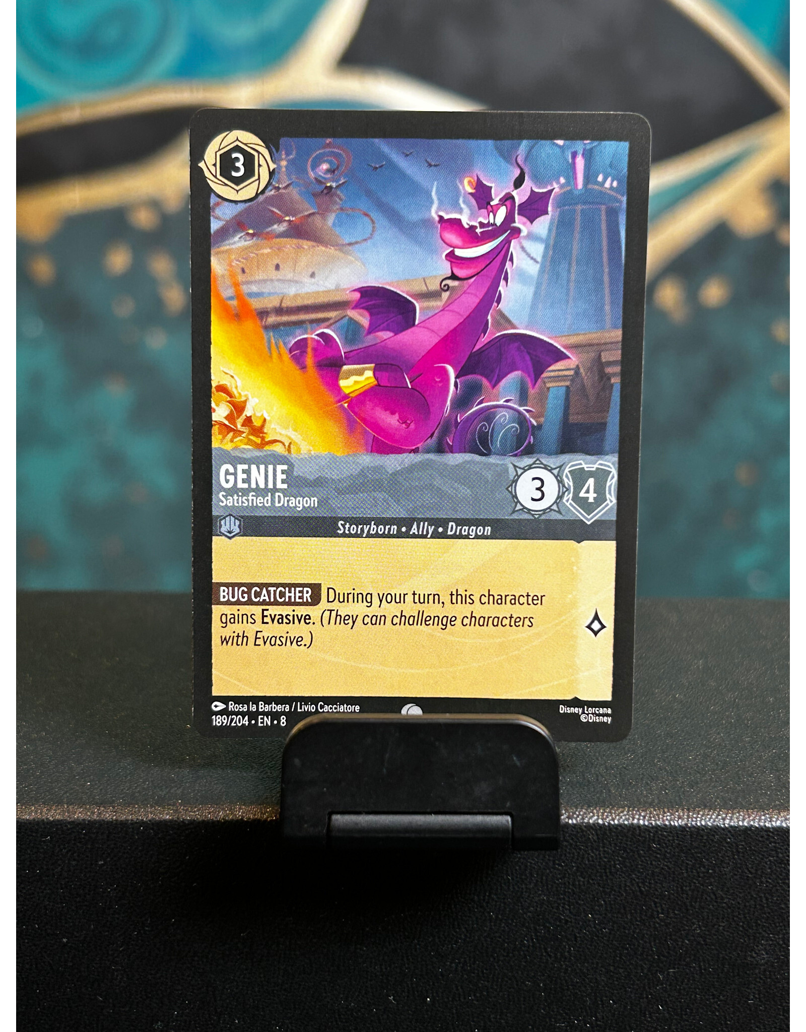 Genie - Satisfied Dragon  189/204 (ROJ)