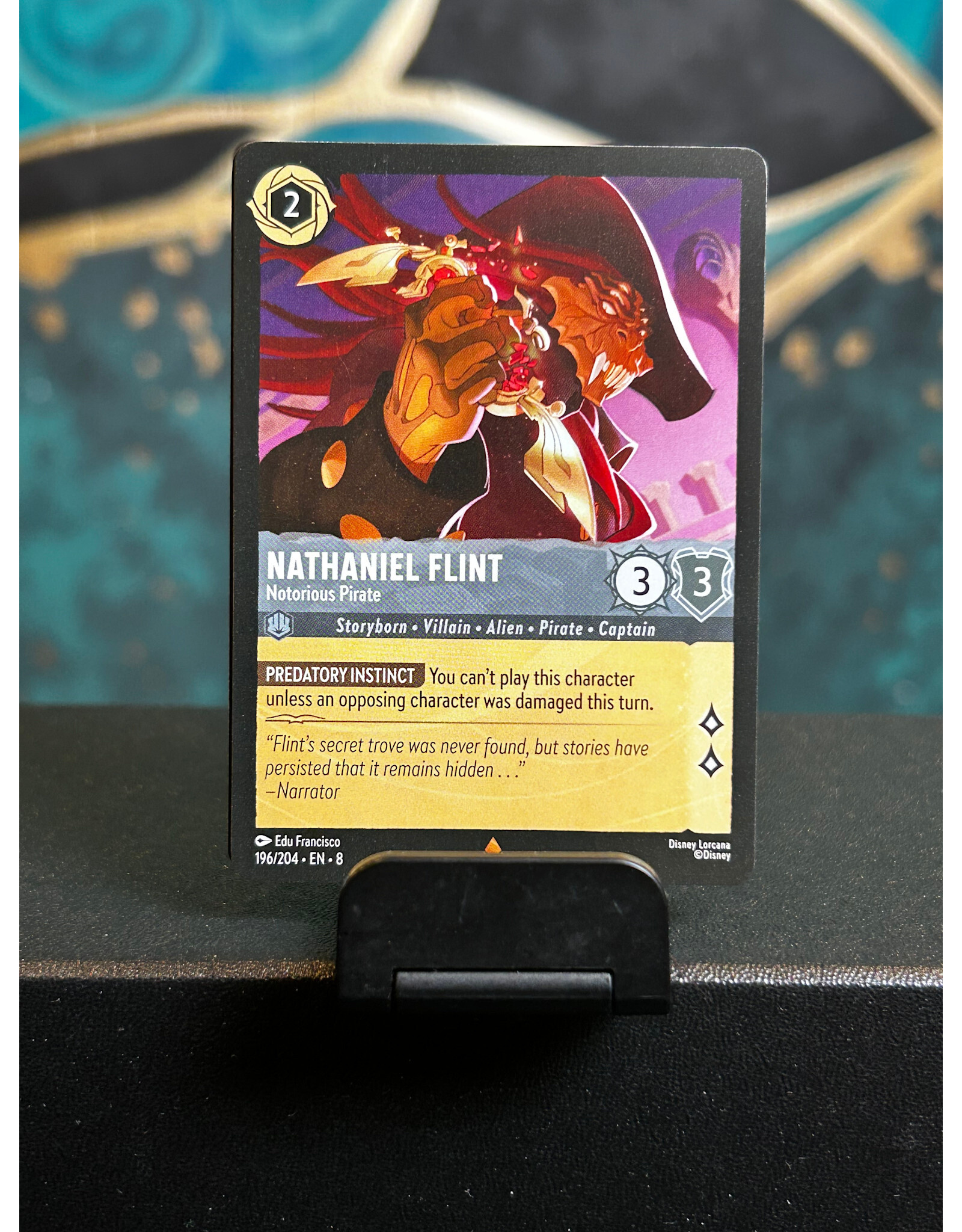 Nathaniel Flint - Notorious Pirate  196/204 (ROJ)