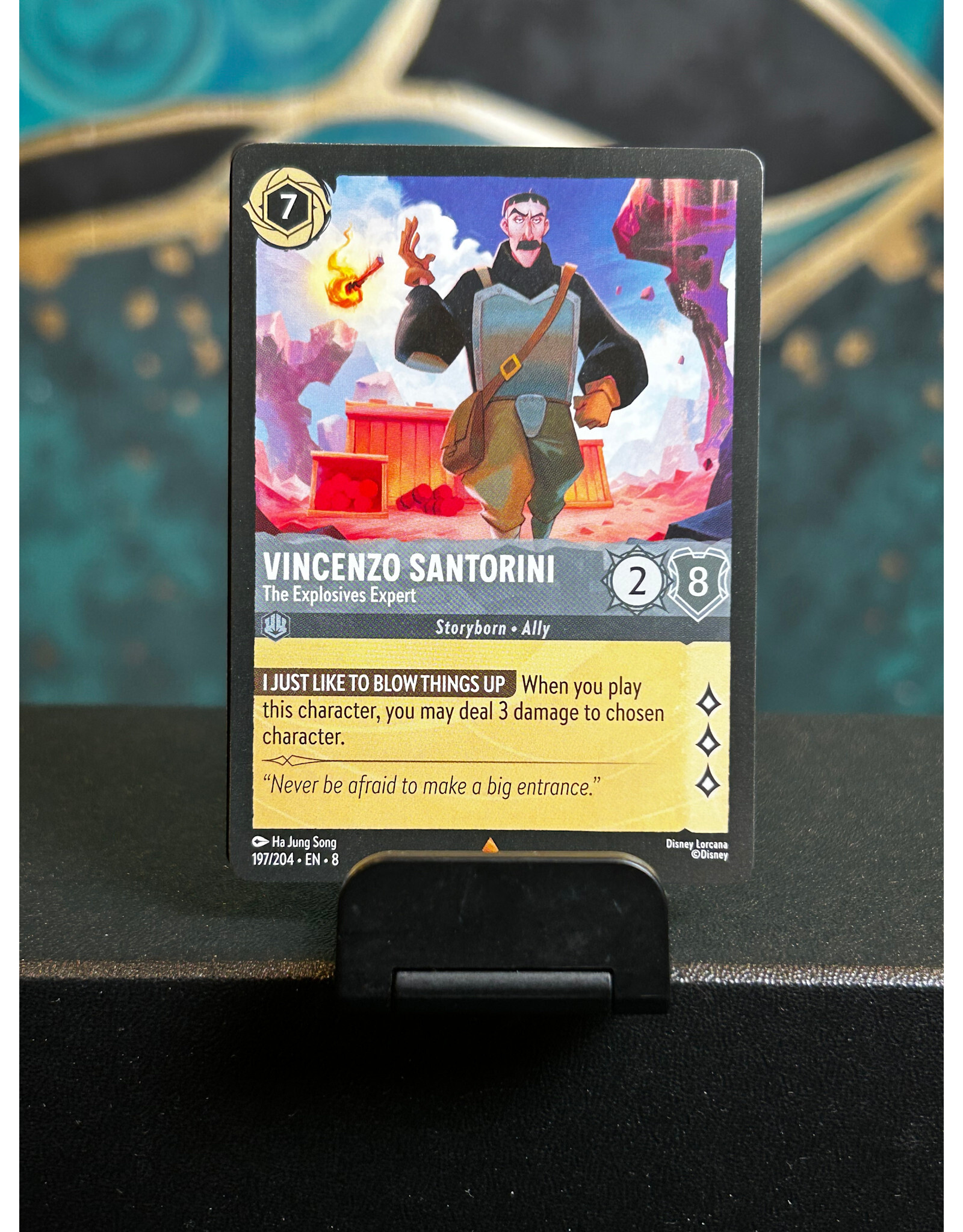 Vincenzo Santorini - The Explosives Expert  197/204 (ROJ)