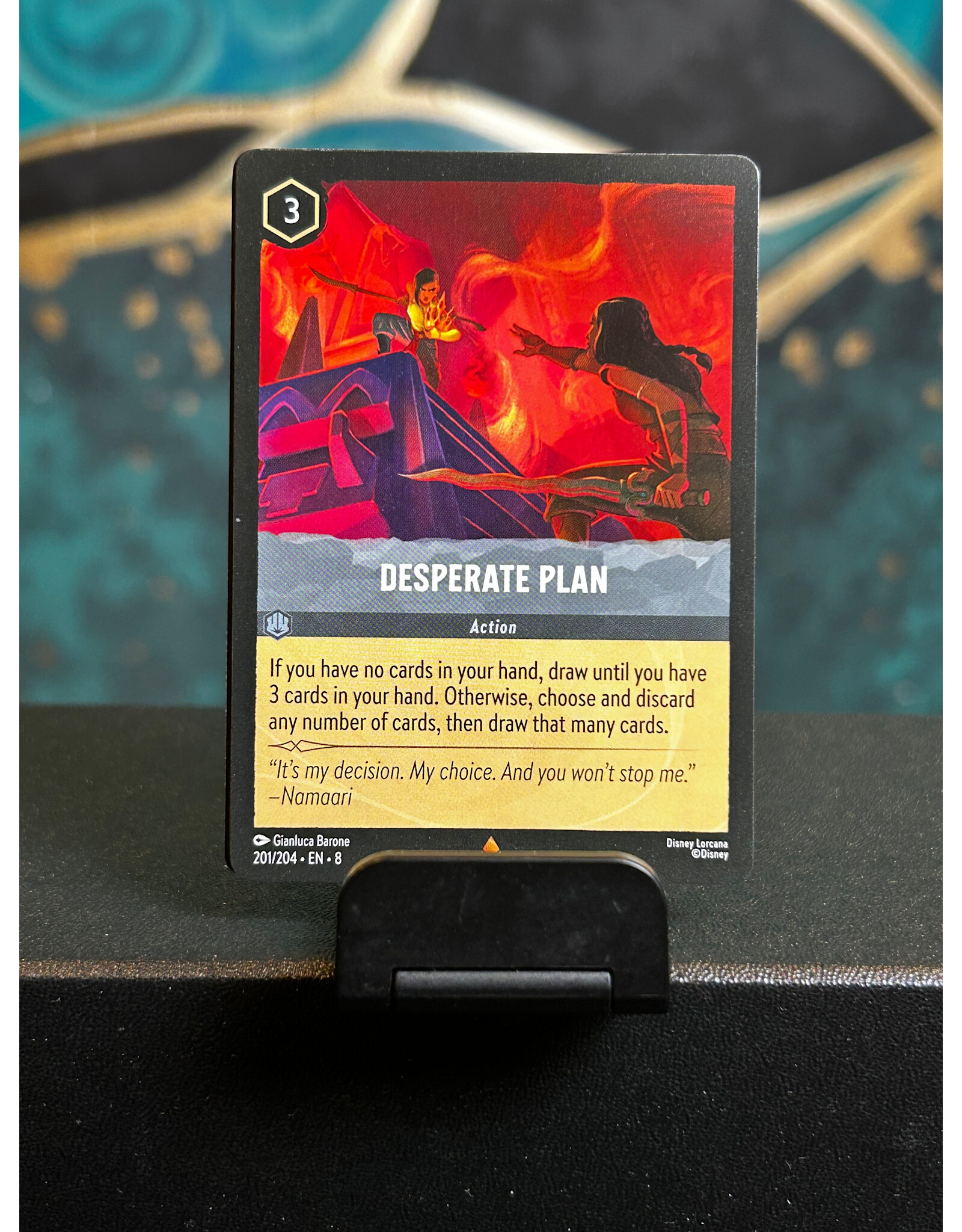 Desperate Plan  201/204 (ROJ)
