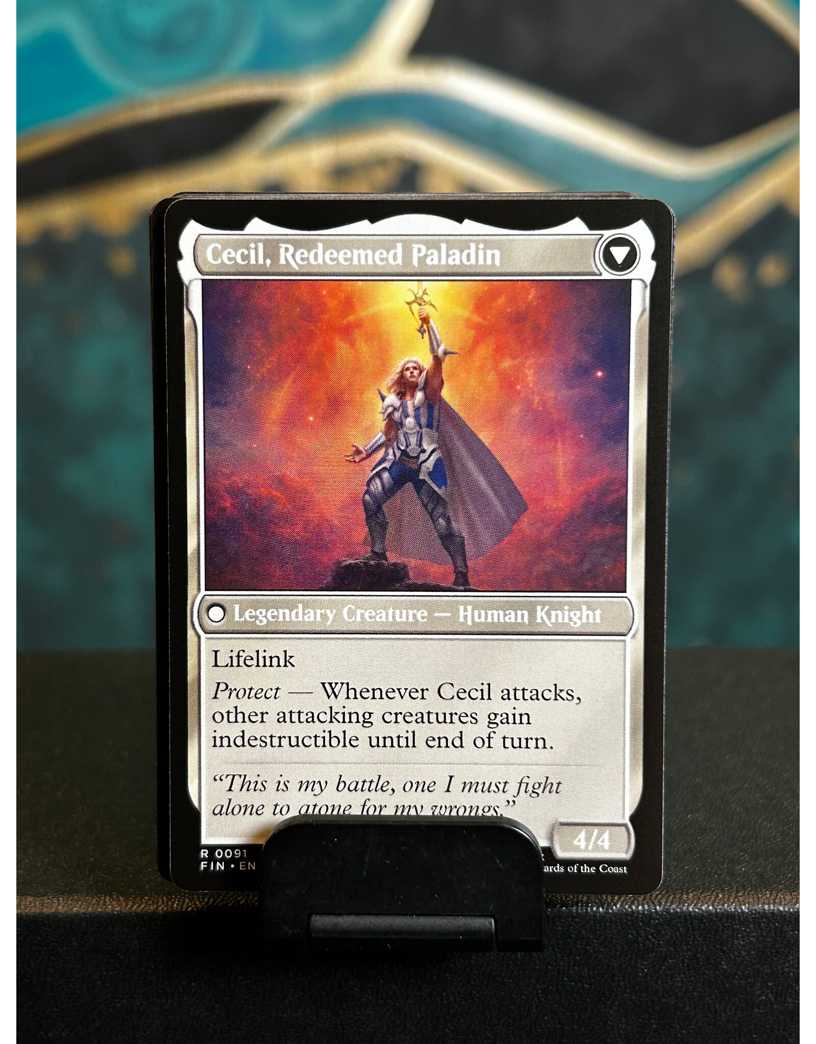 Cecil, Dark Knight // Cecil, Redeemed Paladin  (FIN)