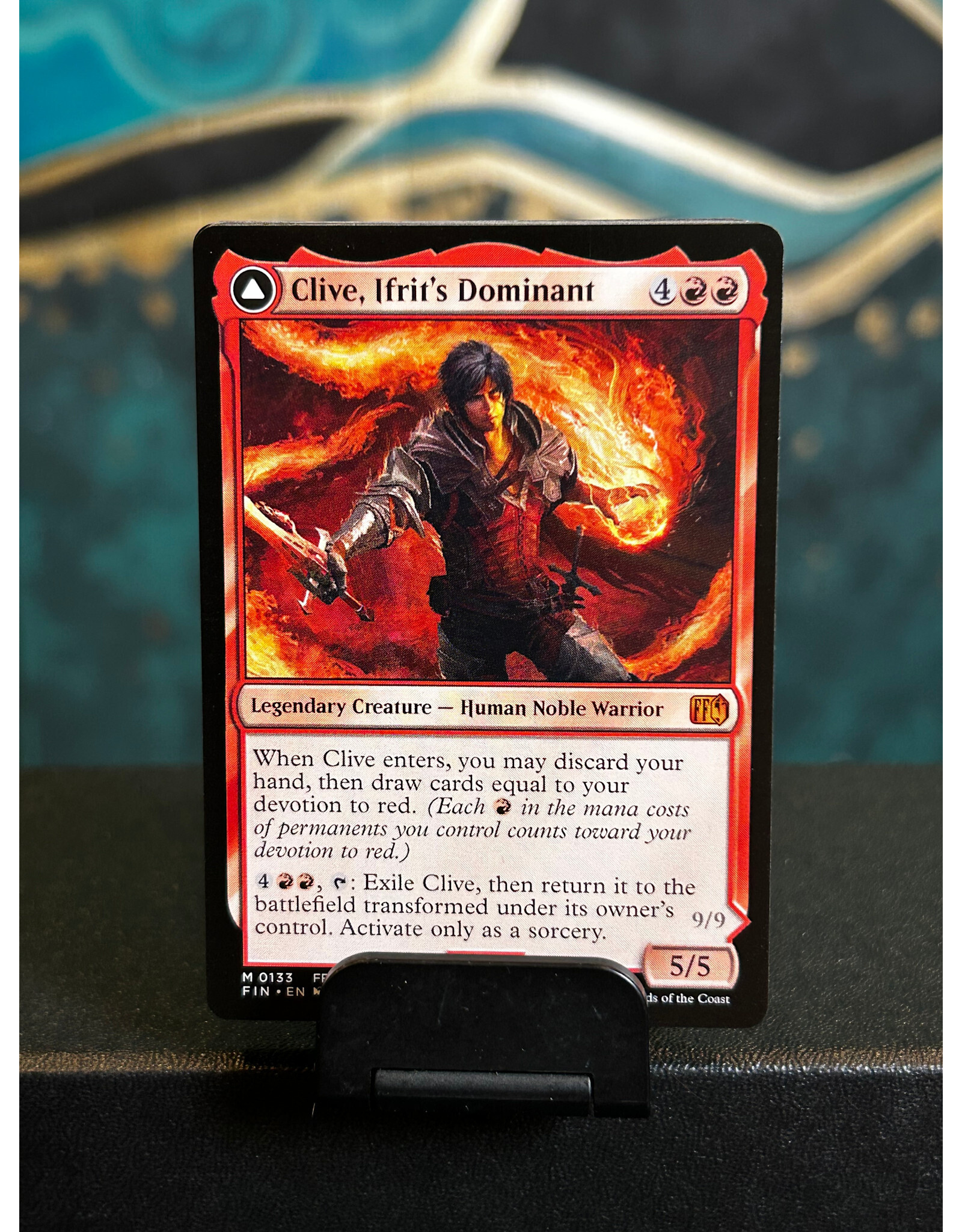 Clive, Ifrit's Dominant // Ifrit, Warden of Inferno  (FIN)