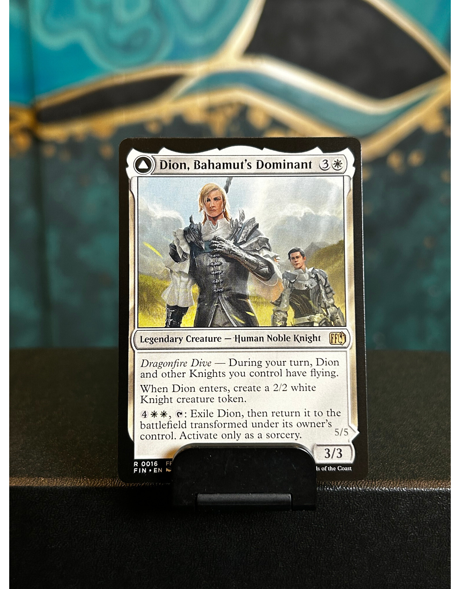 Dion, Bahamut's Dominant // Bahamut, Warden of Light  (FIN)