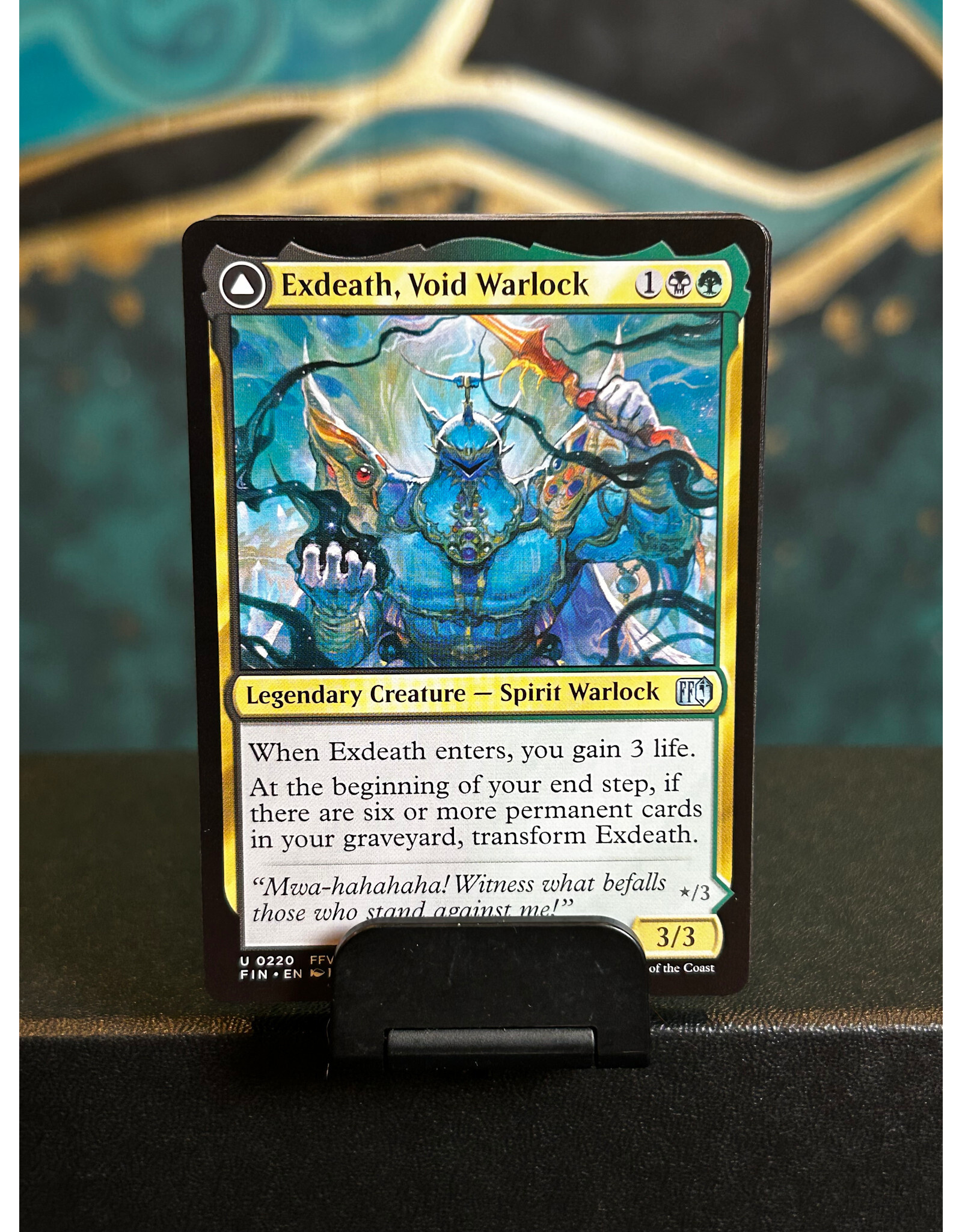 Exdeath, Void Warlock // Neo Exdeath, Dimension's End  (FIN)