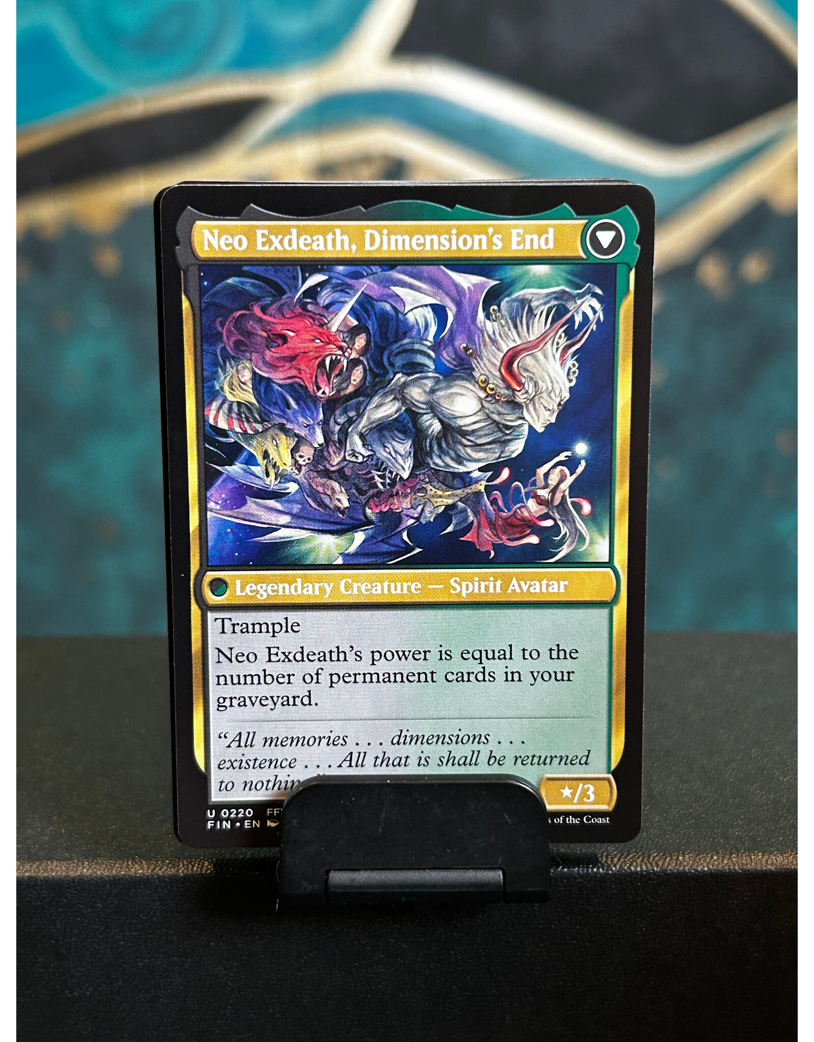 Exdeath, Void Warlock // Neo Exdeath, Dimension's End  (FIN)