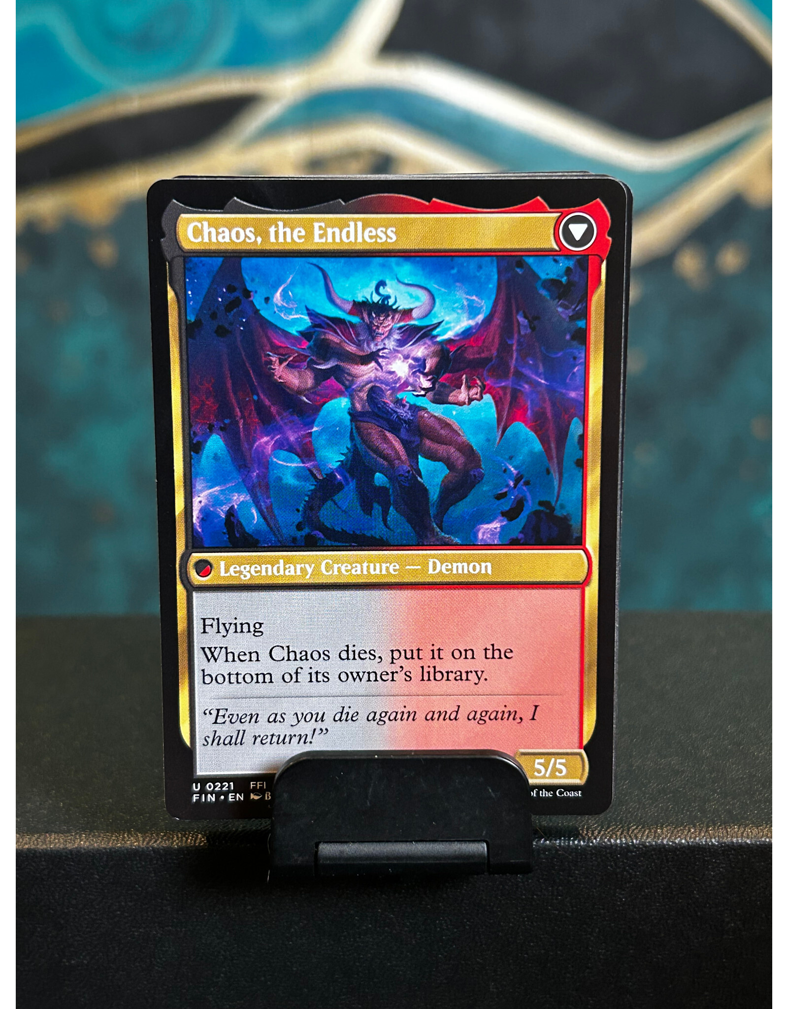 Garland, Knight of Cornelia // Chaos, the Endless  (FIN)