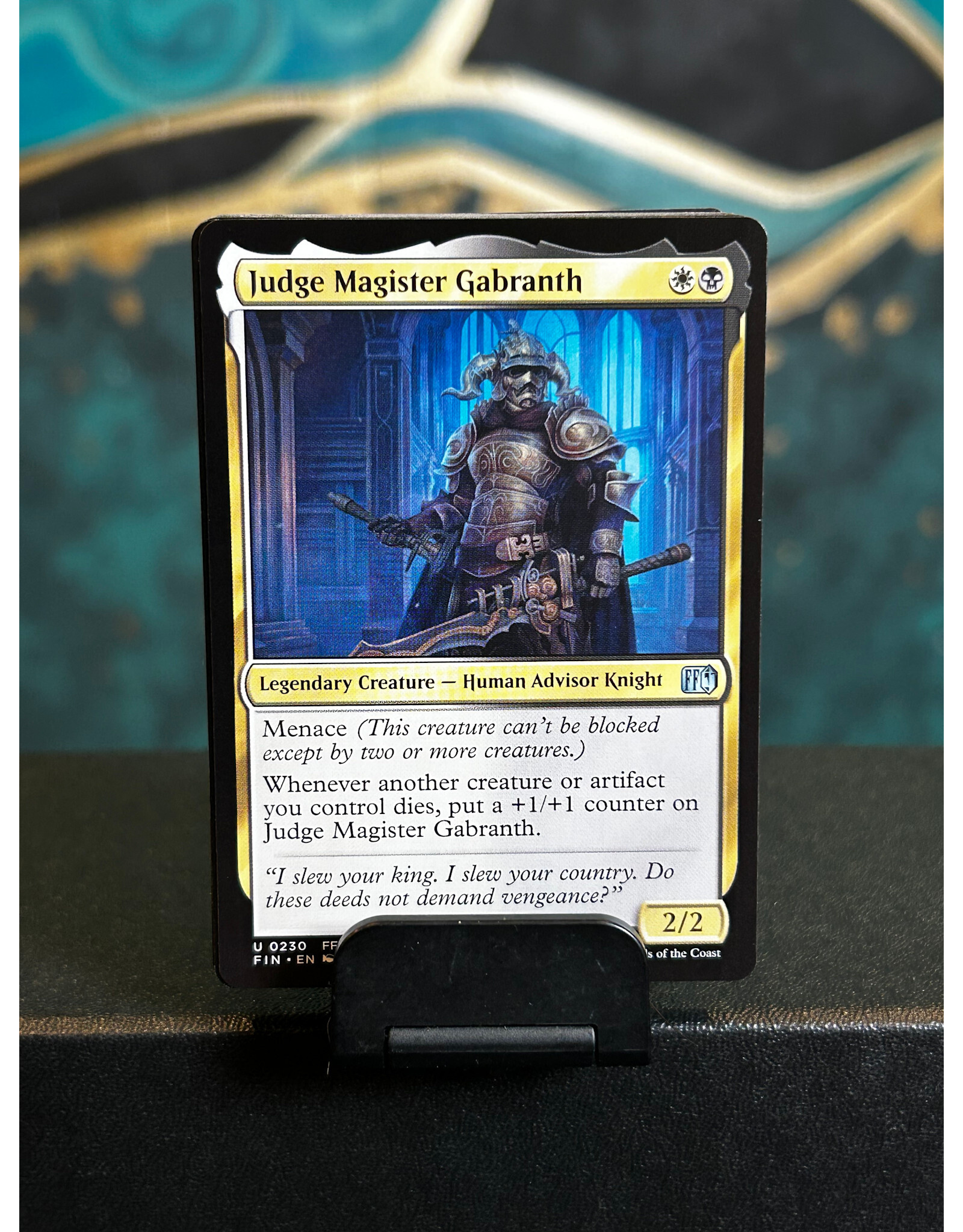 Judge Magister Gabranth  (FIN)