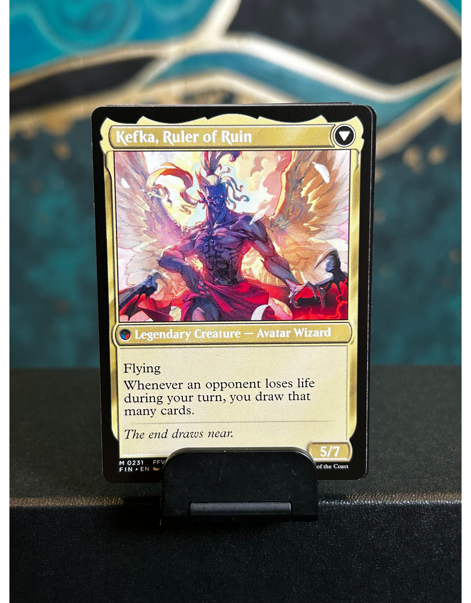 Kefka, Court Mage // Kefka, Ruler of Ruin  (FIN)