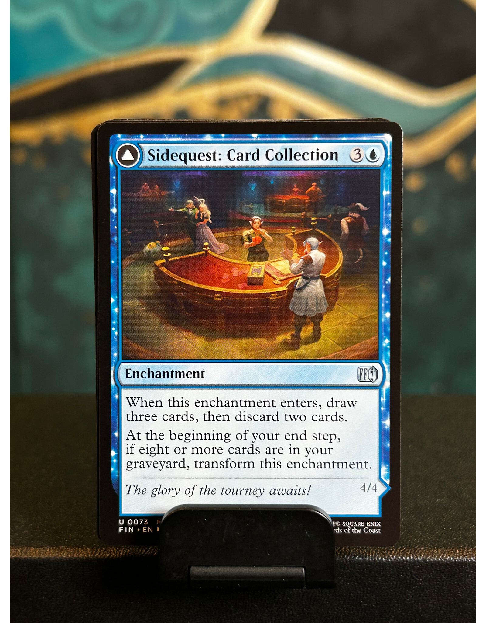 Sidequest: Card Collection // Magicked Card  (FIN)