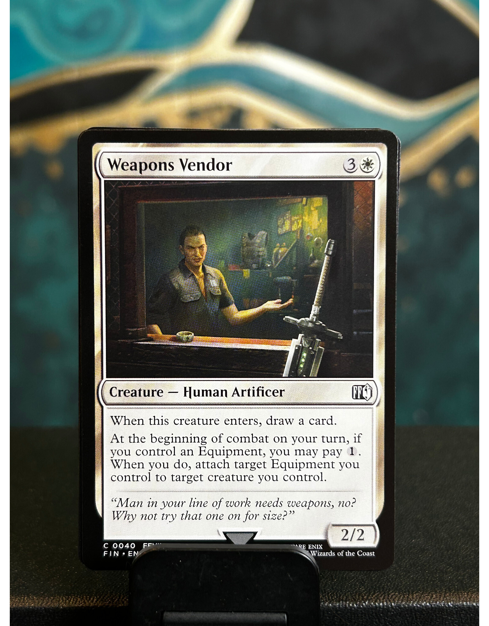 Weapons Vendor  (FIN)