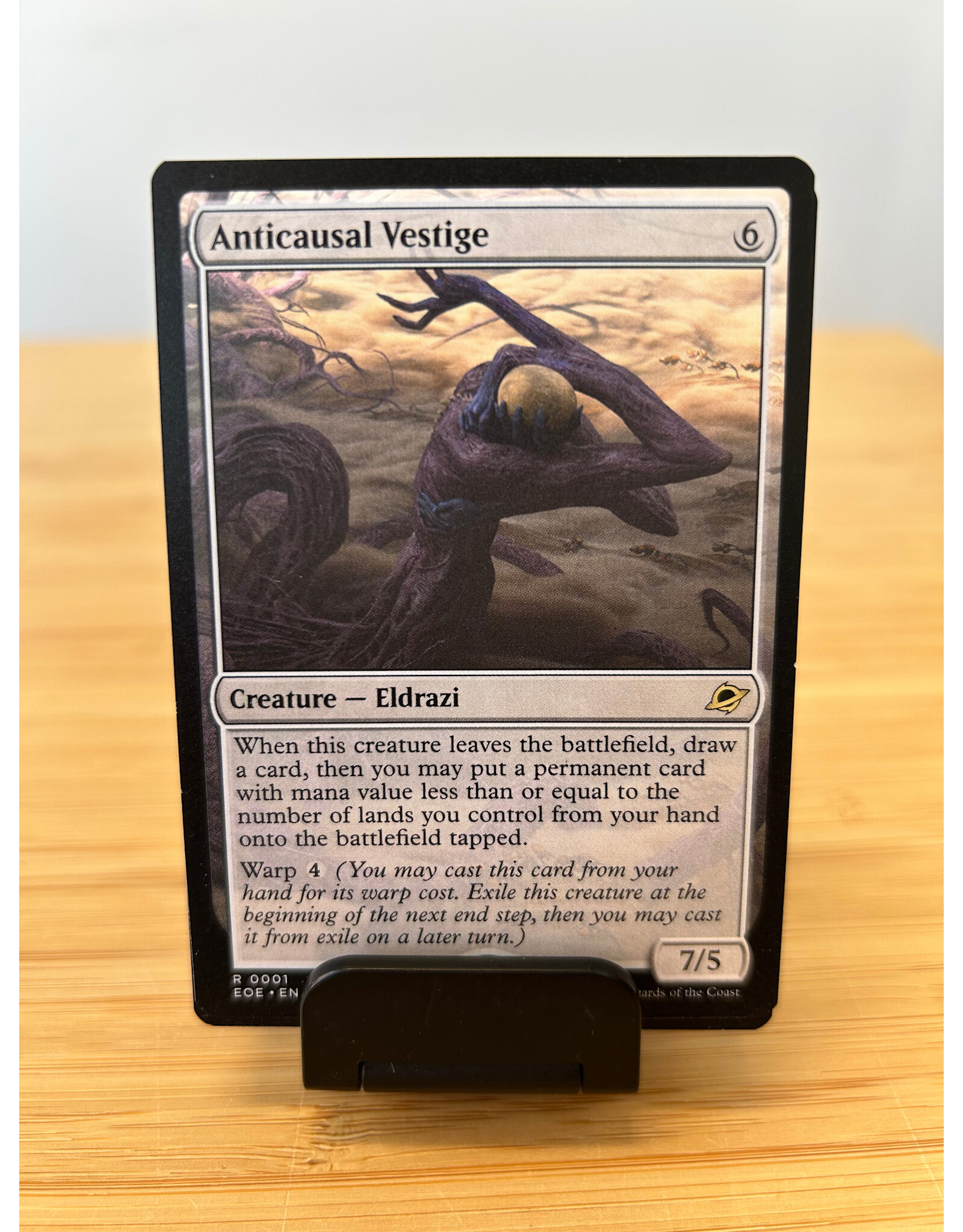 Anticausal Vestige  (EOE)