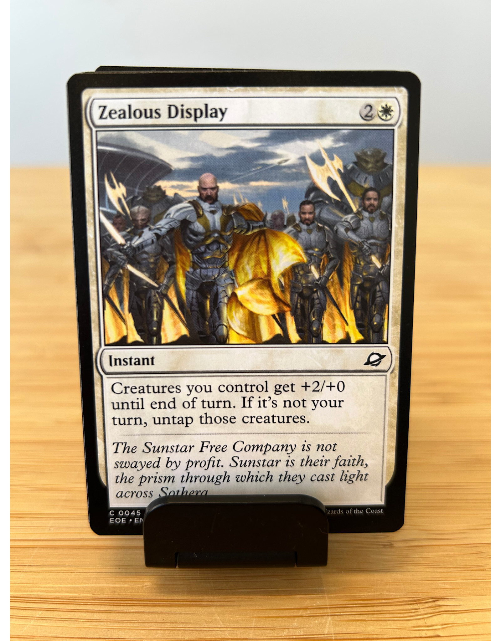 Zealous Display  (EOE)