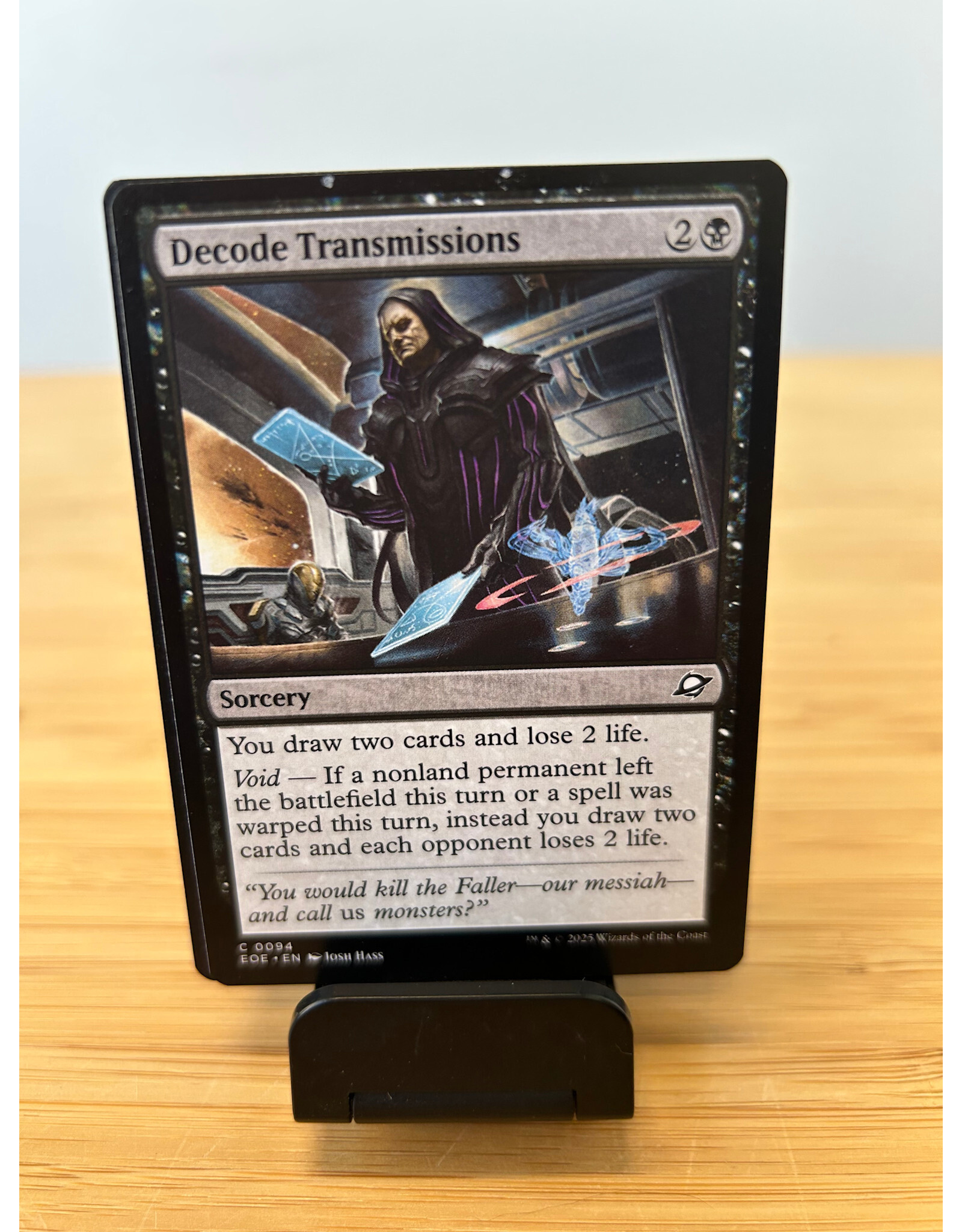 Decode Transmissions  (EOE)