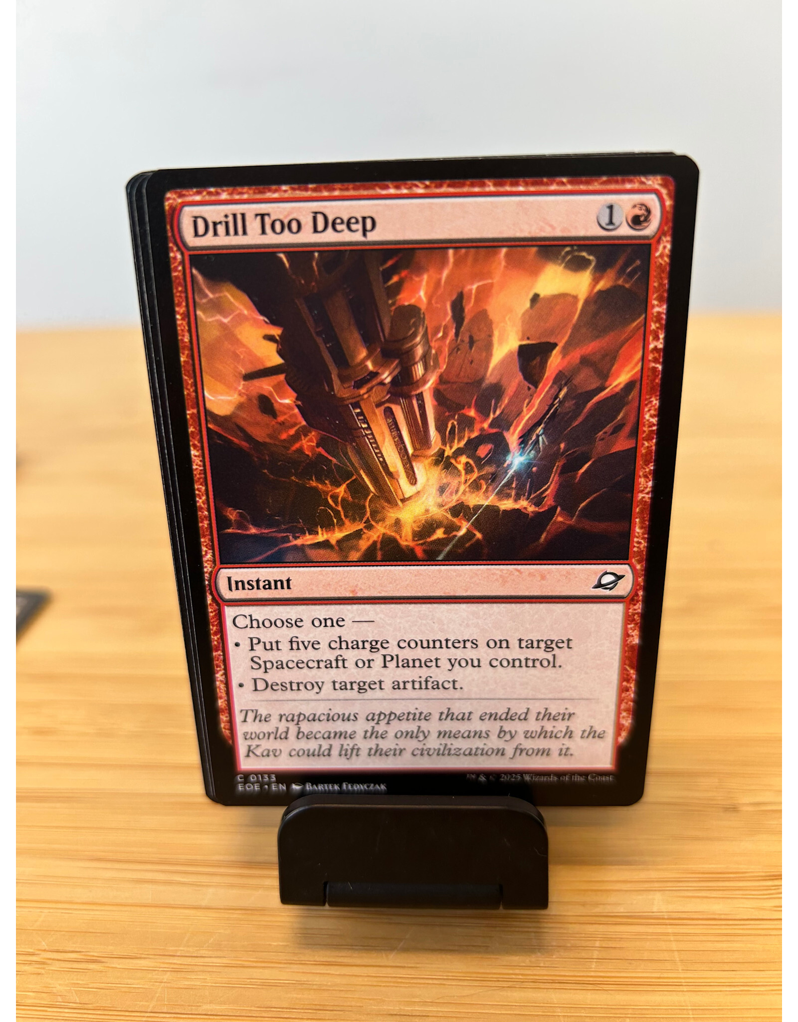 Drill Too Deep  (EOE)