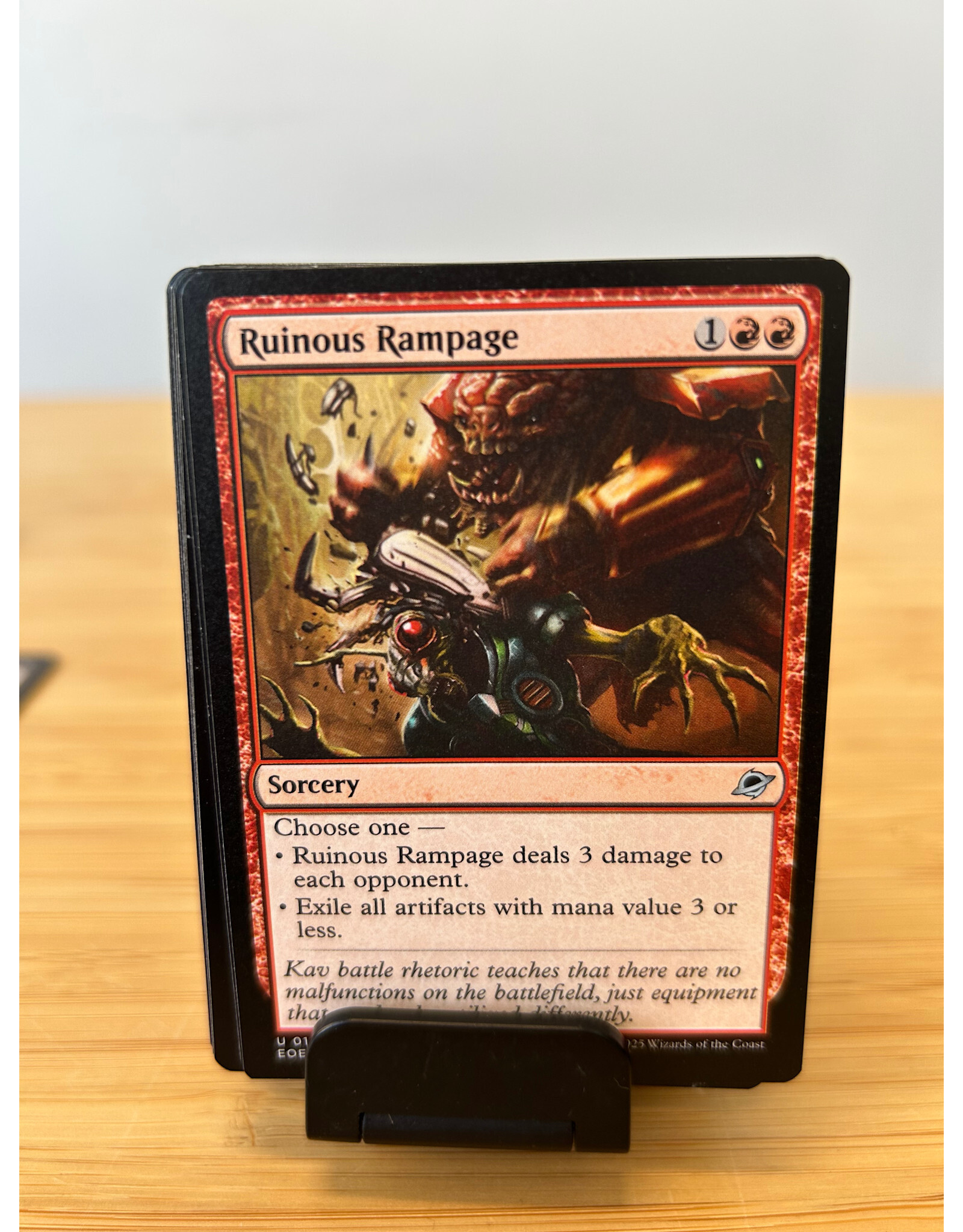 Ruinous Rampage  (EOE)