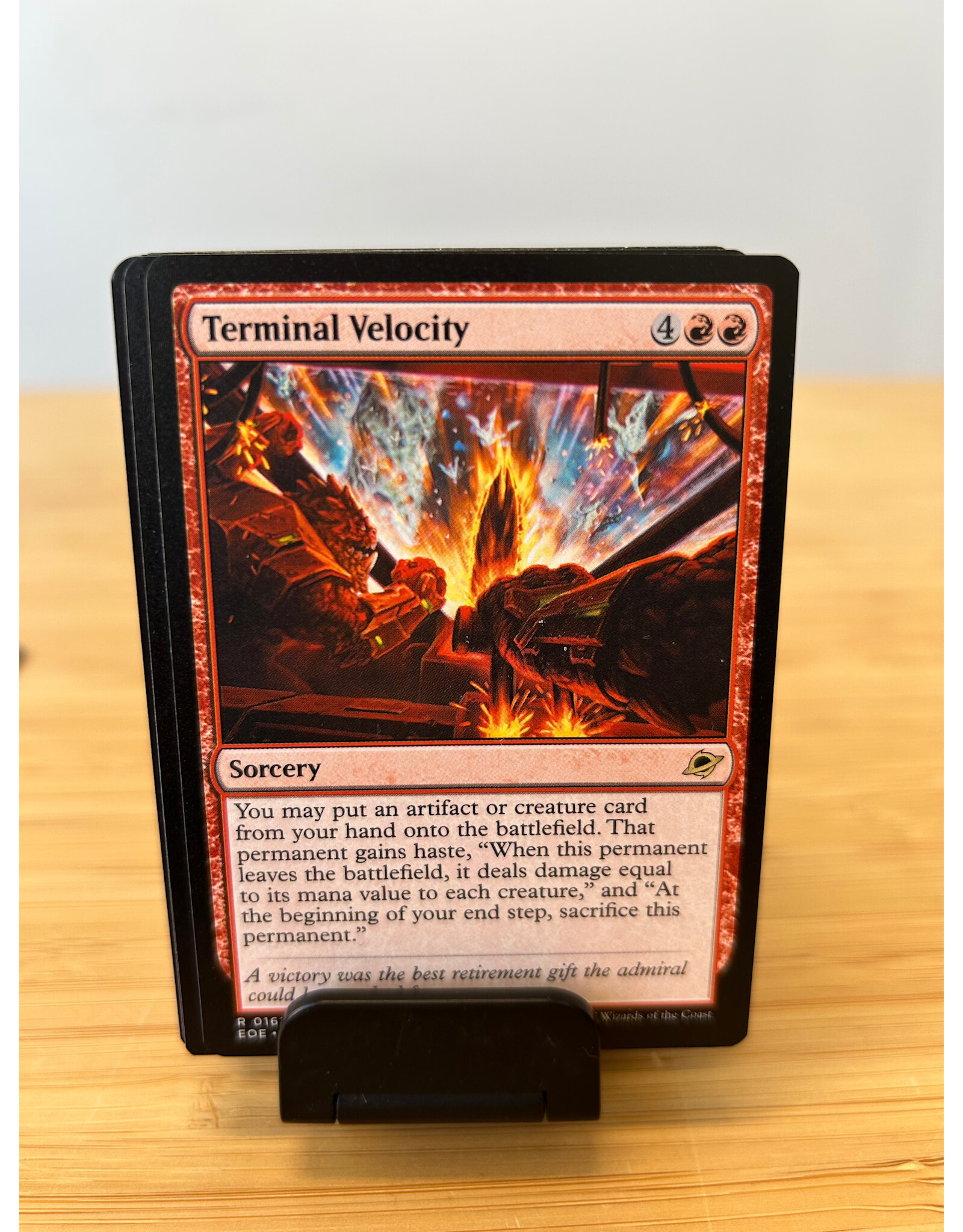 Terminal Velocity  (EOE)