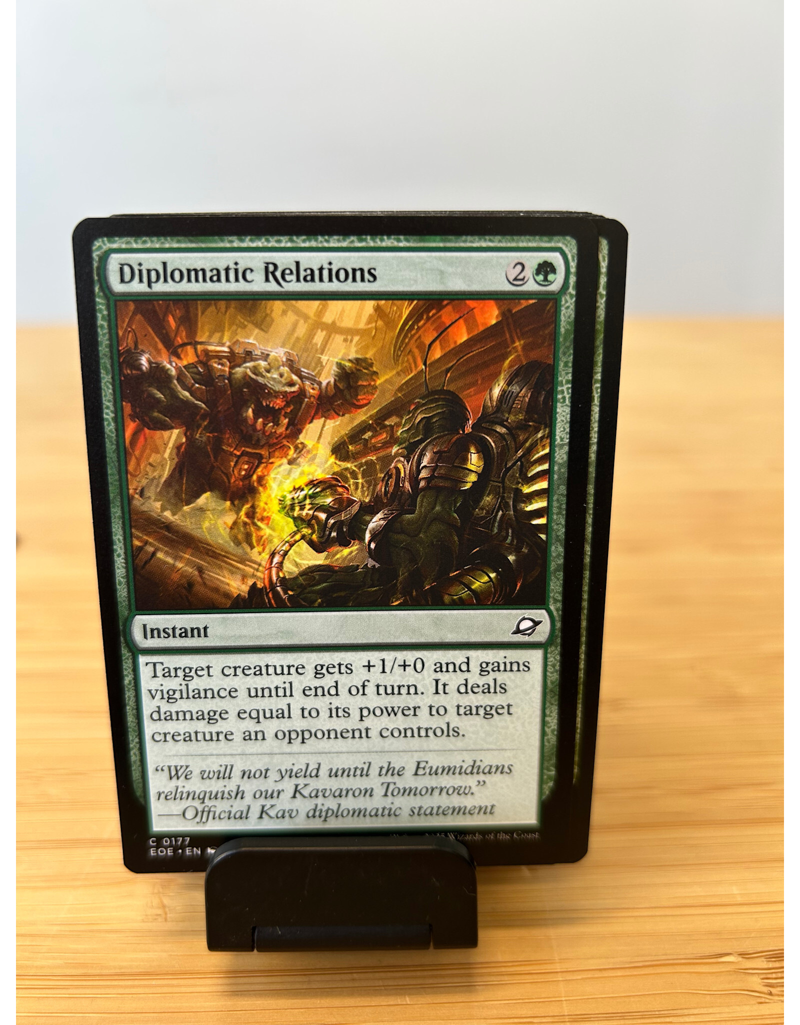 Diplomatic Relations  (EOE)