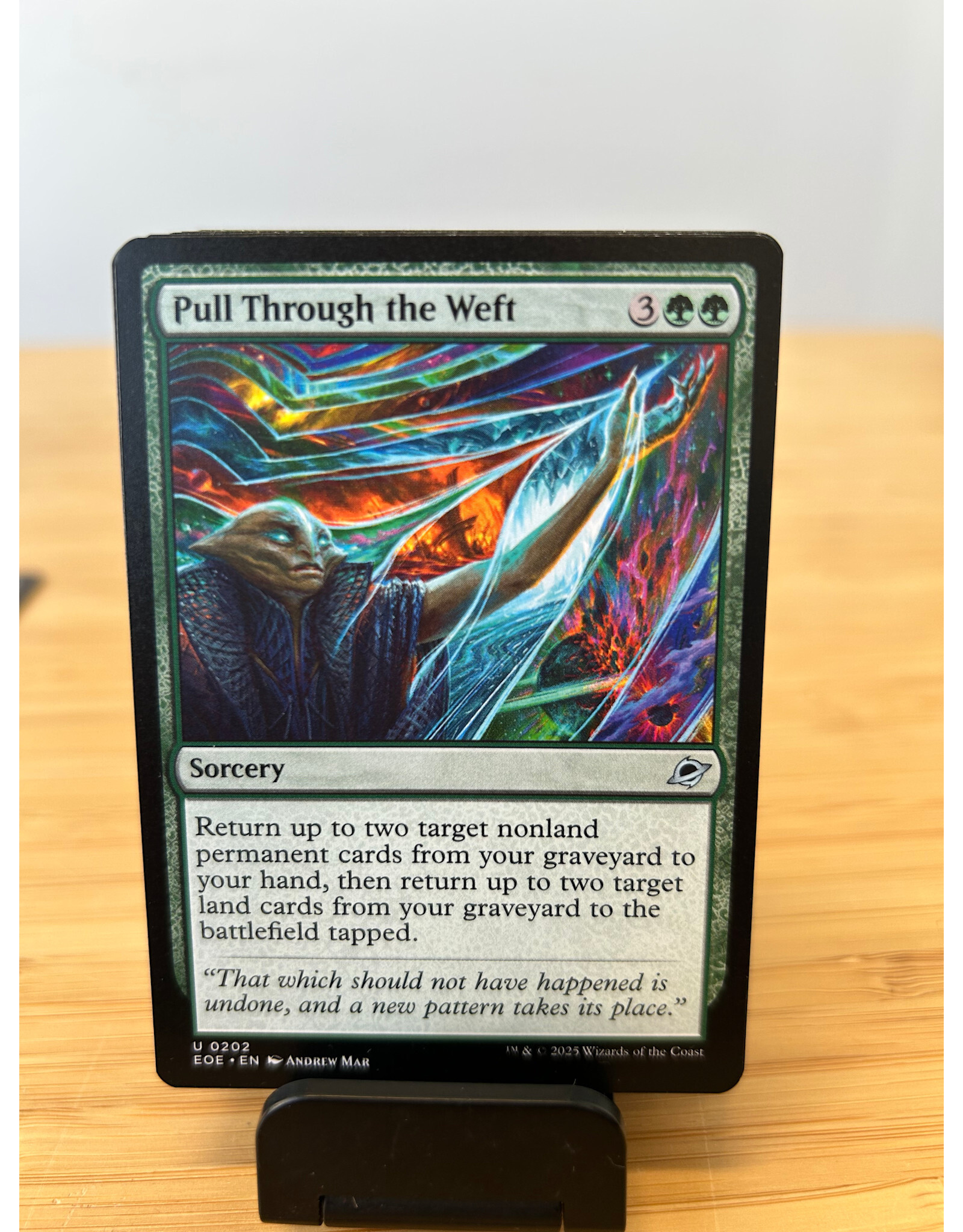 Pull Through the Weft  (EOE)