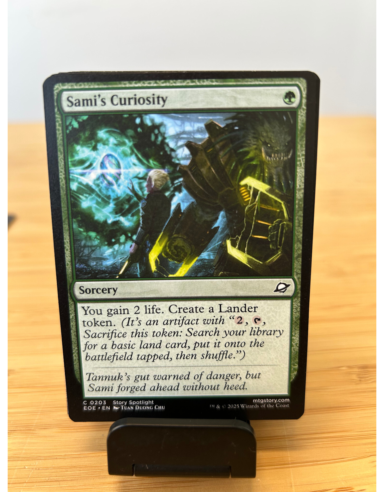 Sami's Curiosity  (EOE)
