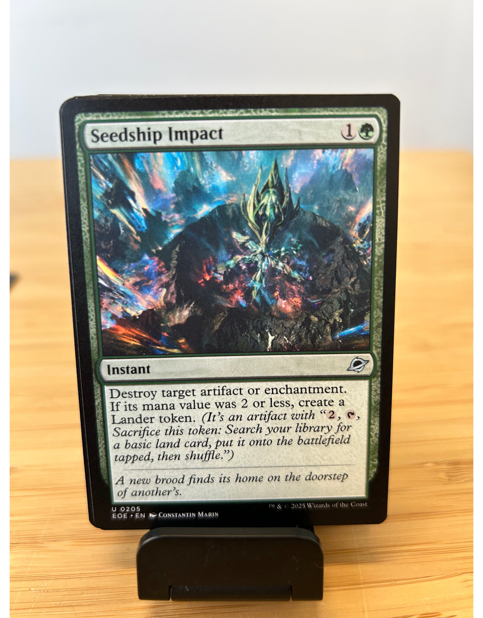 Seedship Impact  (EOE)