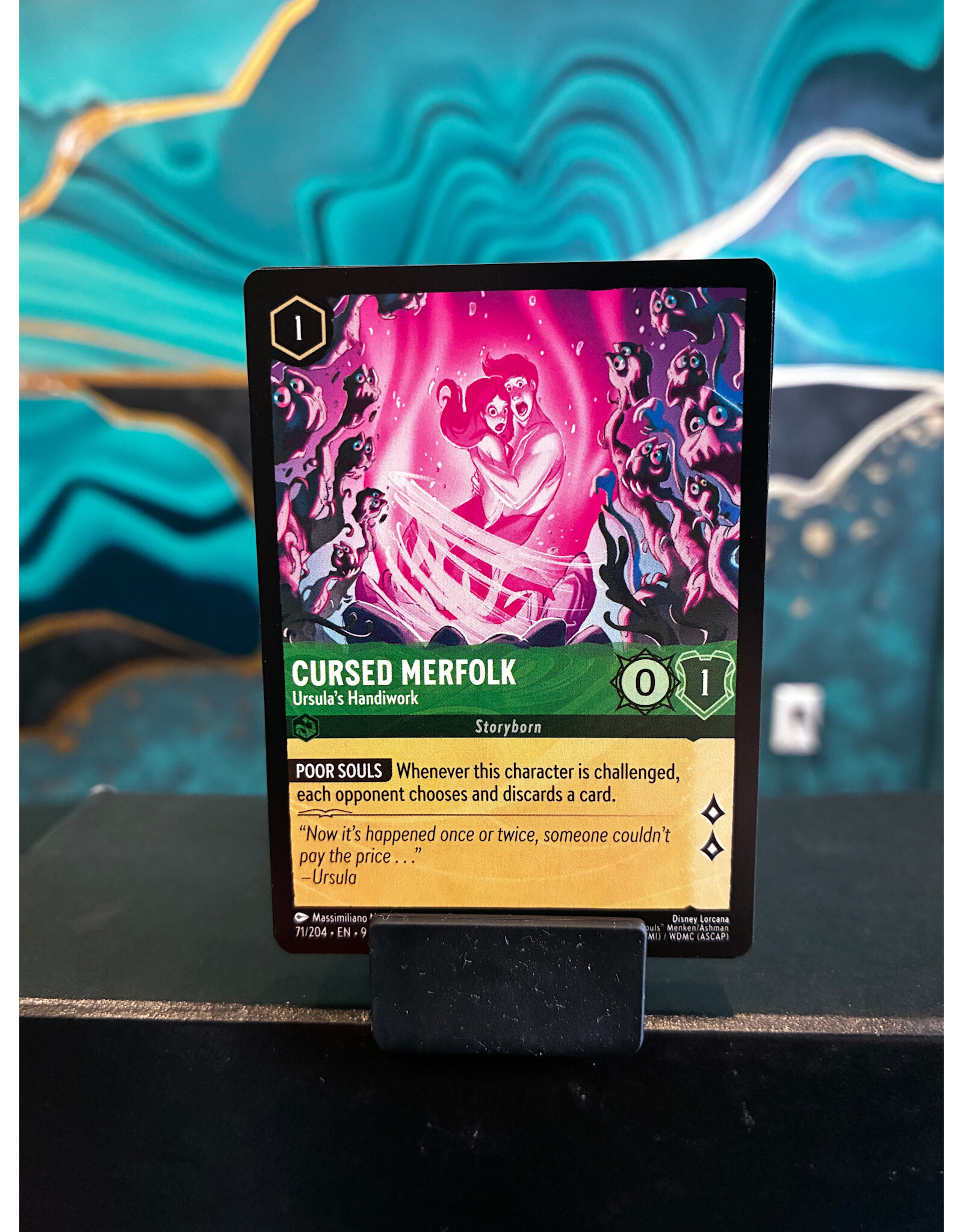 Cursed Merfolk - Ursula's Handiwork  71 (FAB)