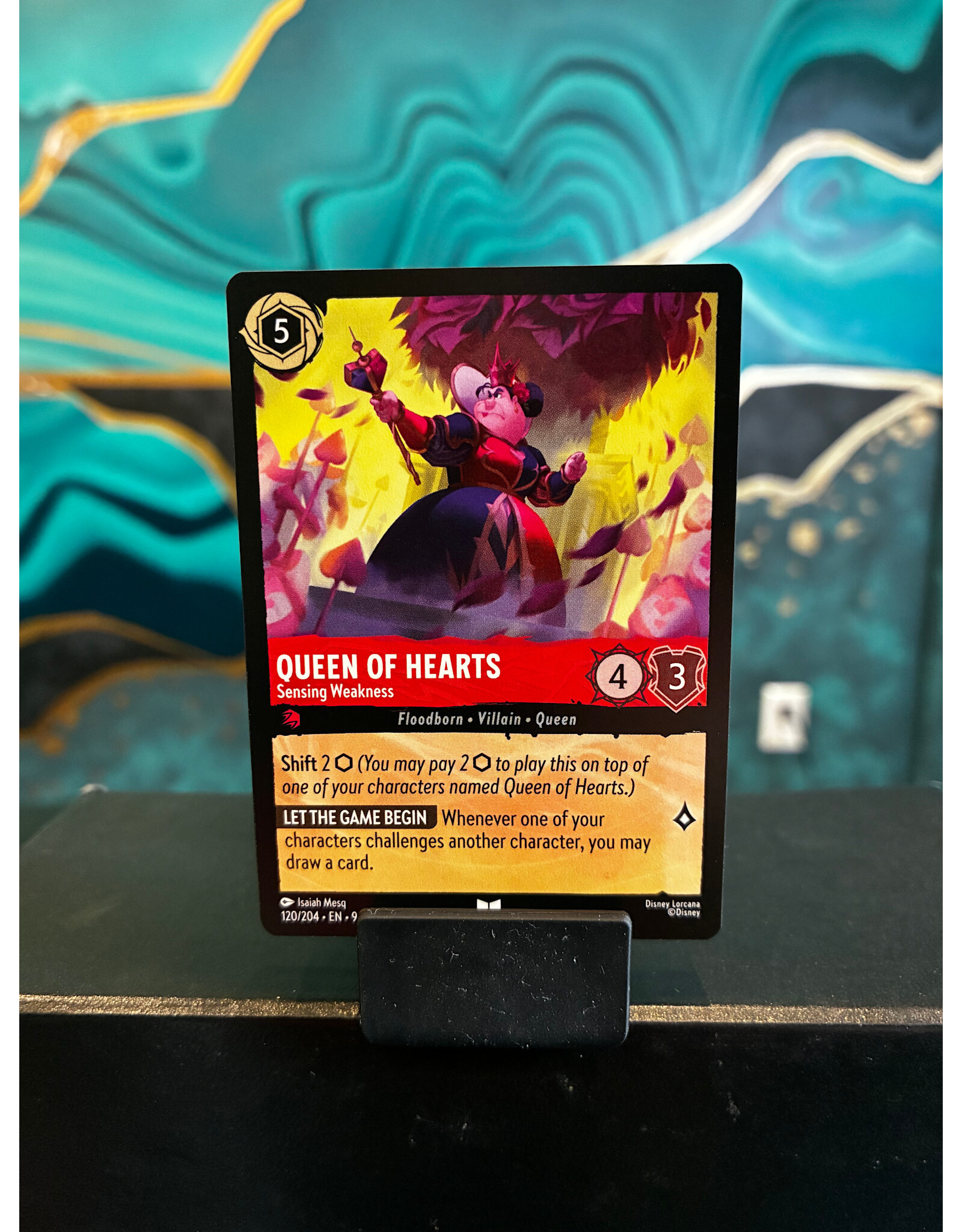 Queen of Hearts - Sensing Weakness  120 (FAB)