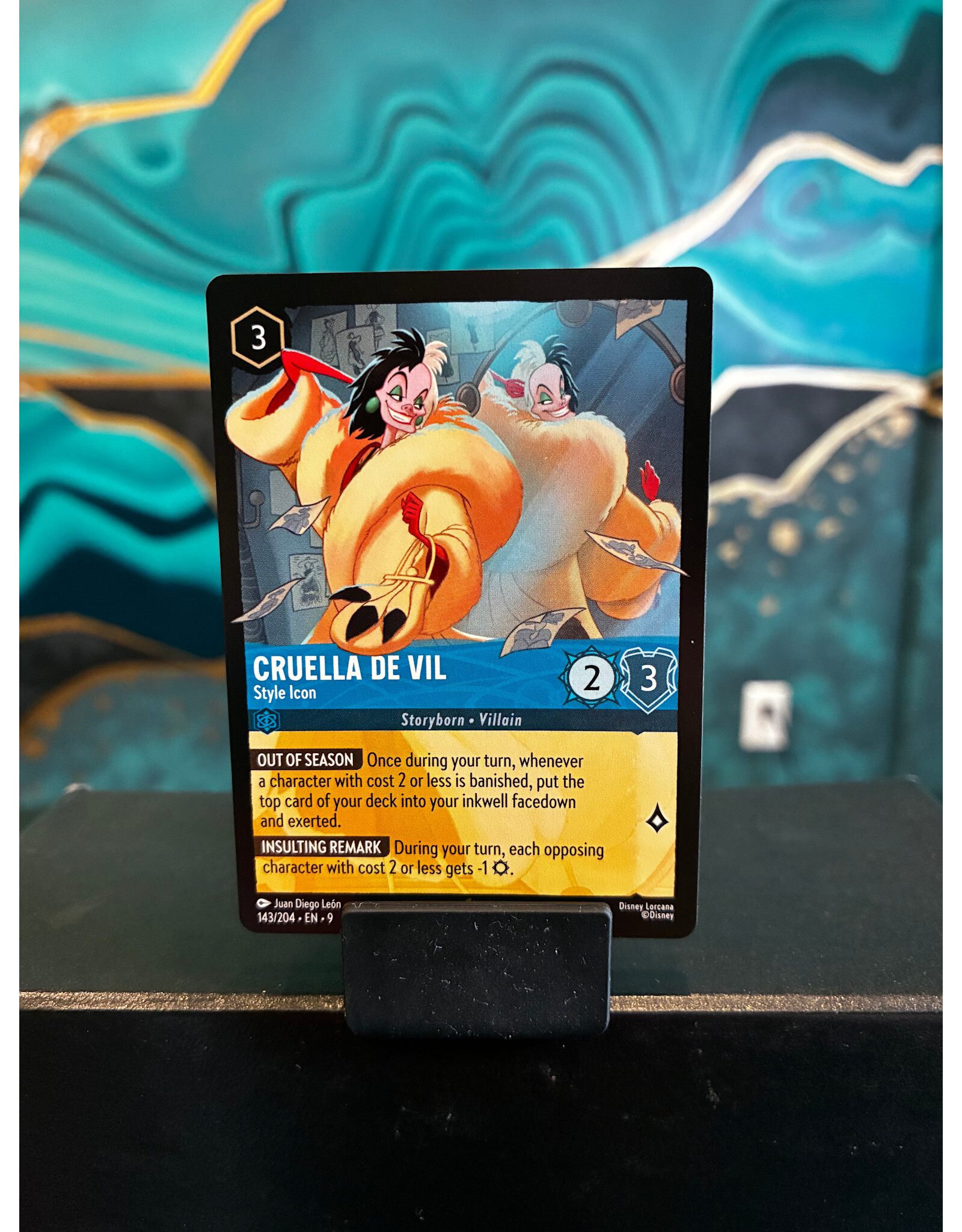 Cruella De Vil - Style Icon  143 (FAB)