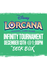 Events Lorcana Infinity Tournament (Saturday December 13TH @ 1:00)