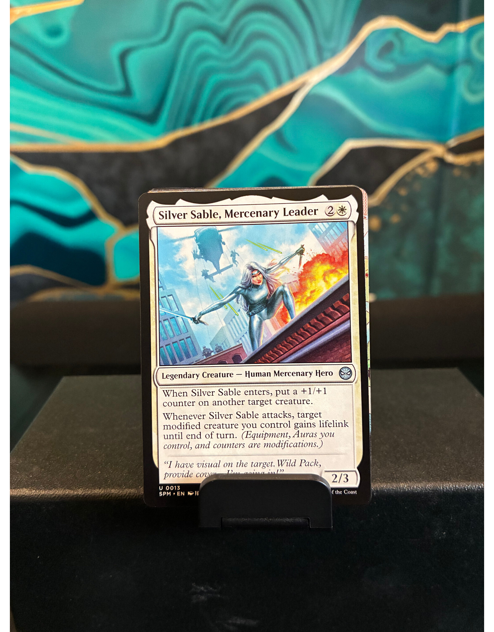 Silver Sable, Mercenary Leader  (SPM)