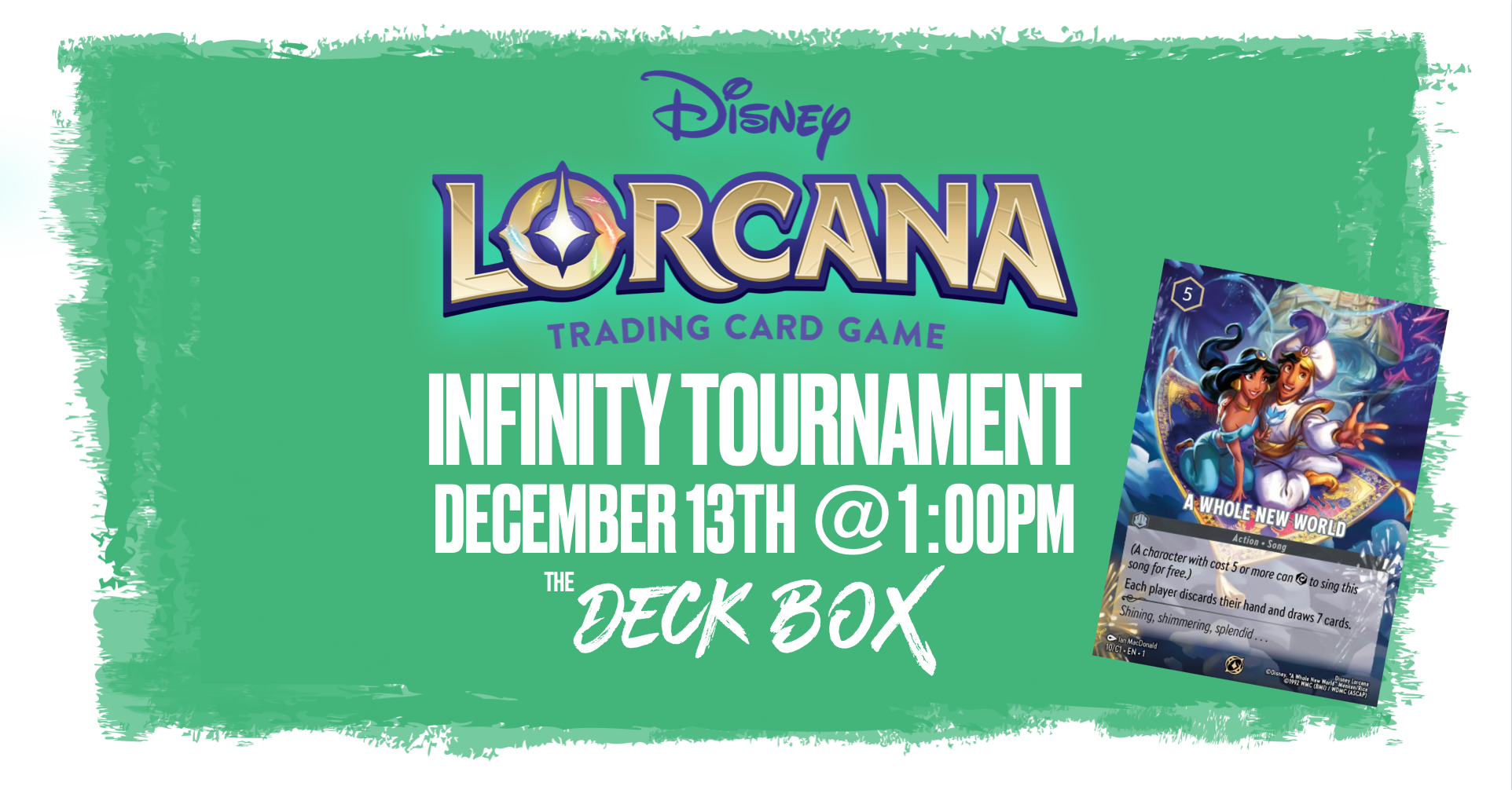 Lorcana Infinity Tournament