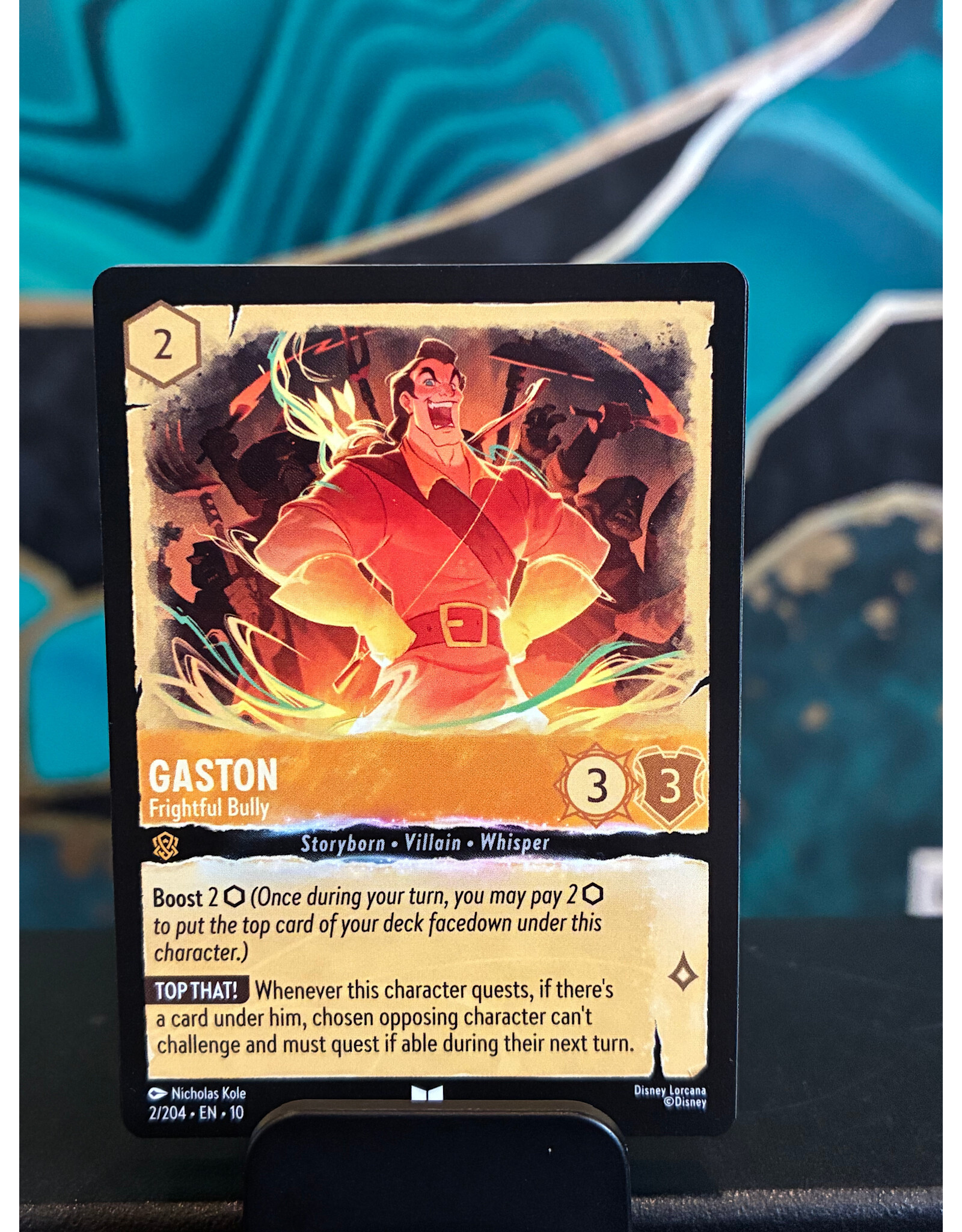 Gaston - Frightful Bully  2/204 (WIW)