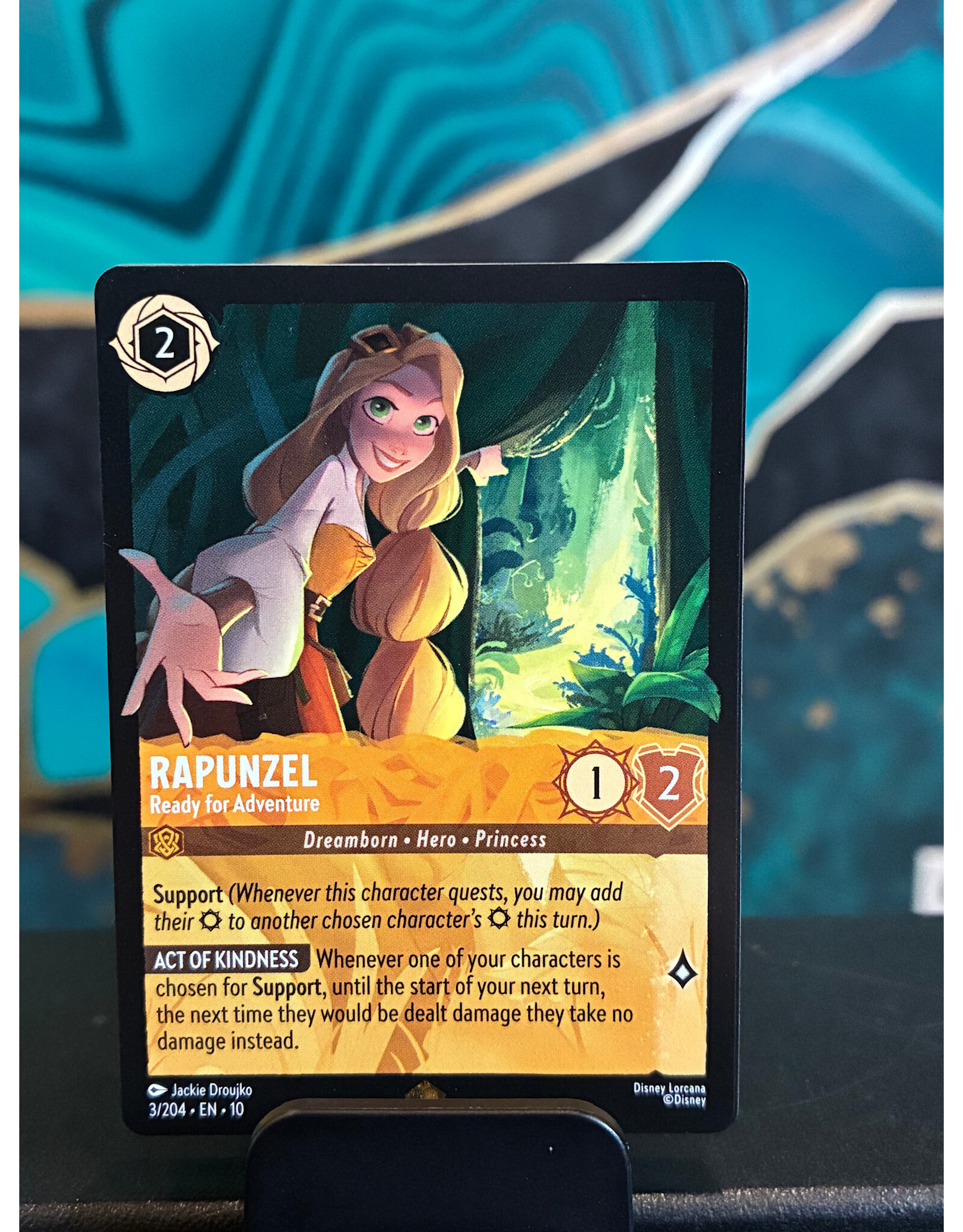 Rapunzel - Ready for Adventure  3/204 (WIW)