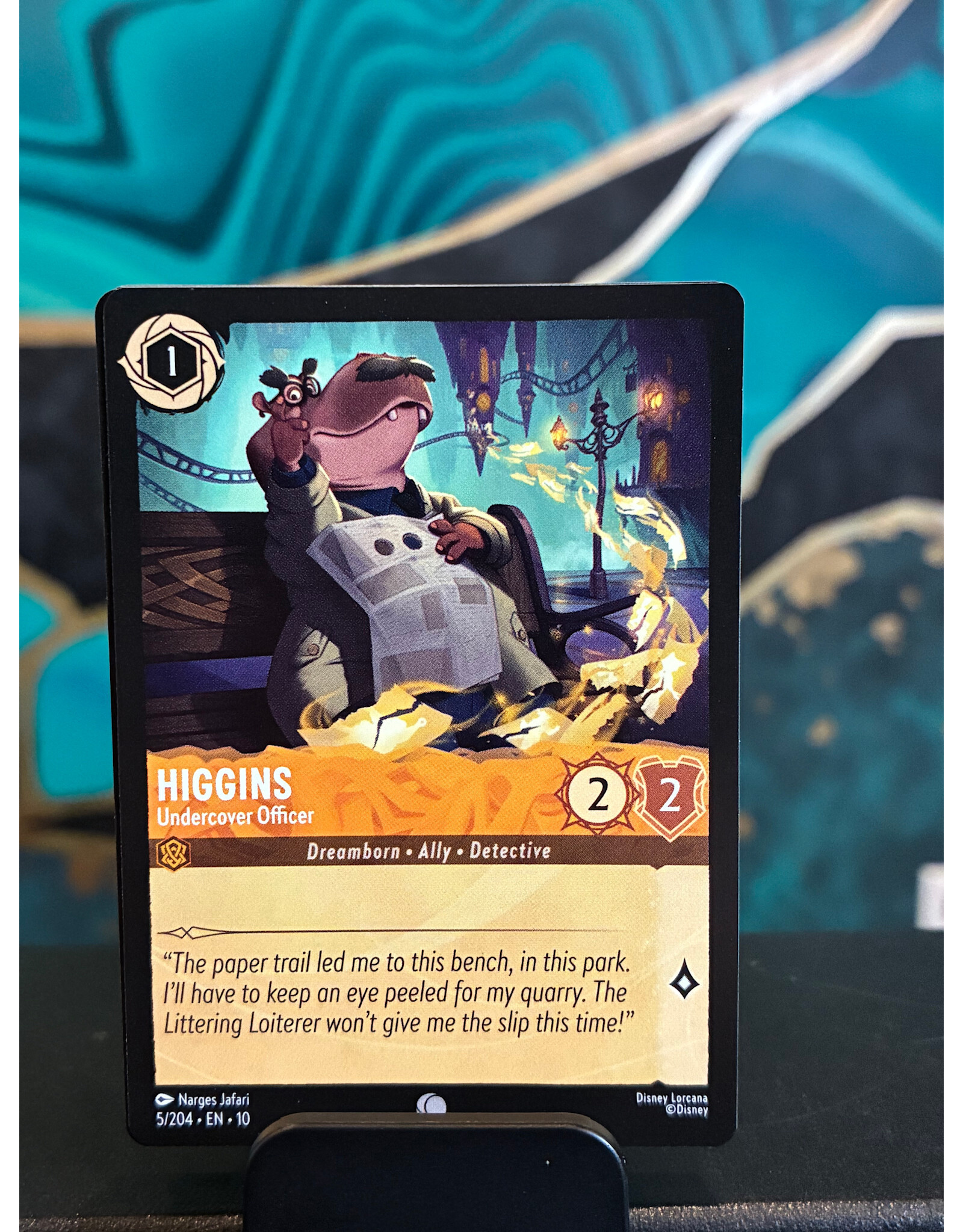 Higgins - Undercover Officer  5/204 (WIW)