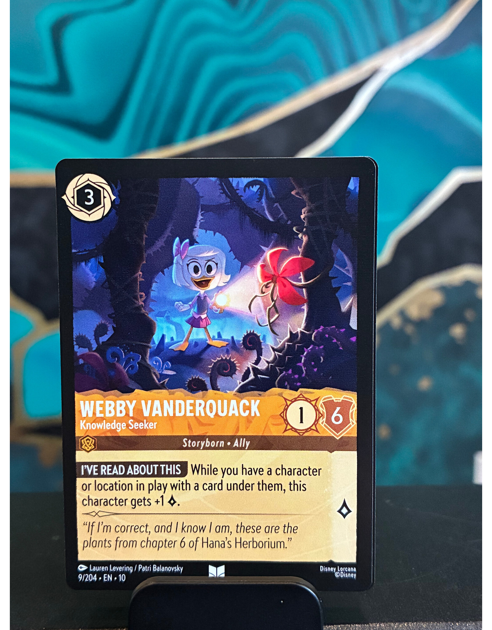 Webby Vanderquack - Knowledge Seeker  9/204 (WIW)