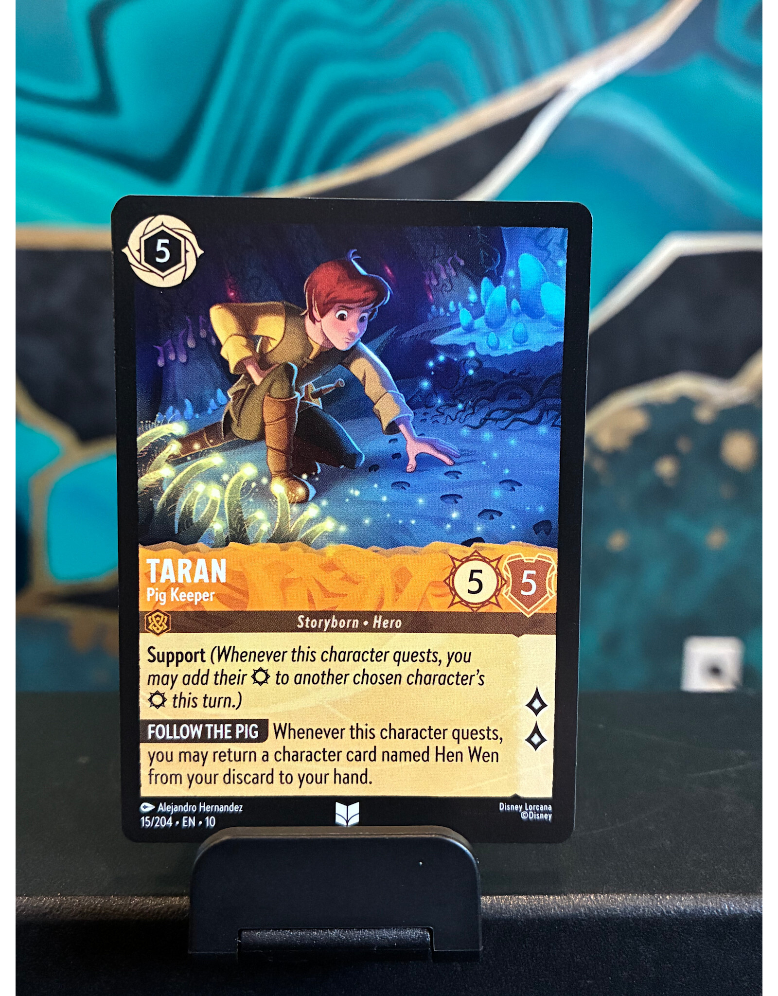 Taran - Pig Keeper  15/204 (WIW)