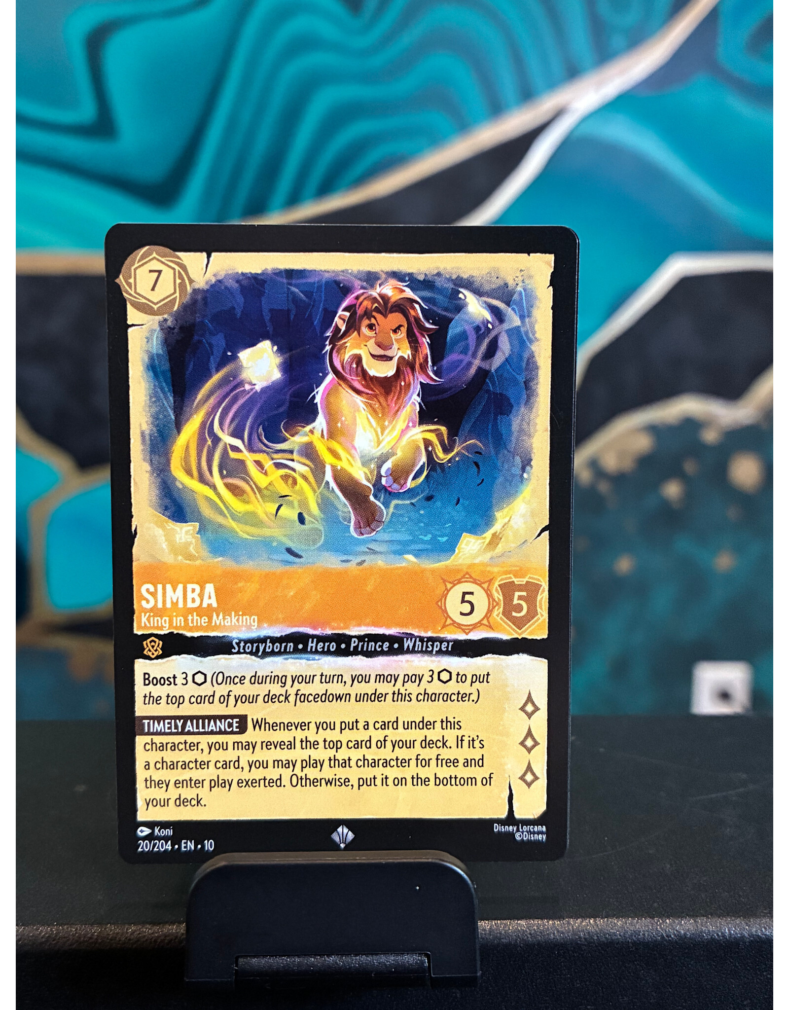 Simba - King in the Making  20/204 (WIW)