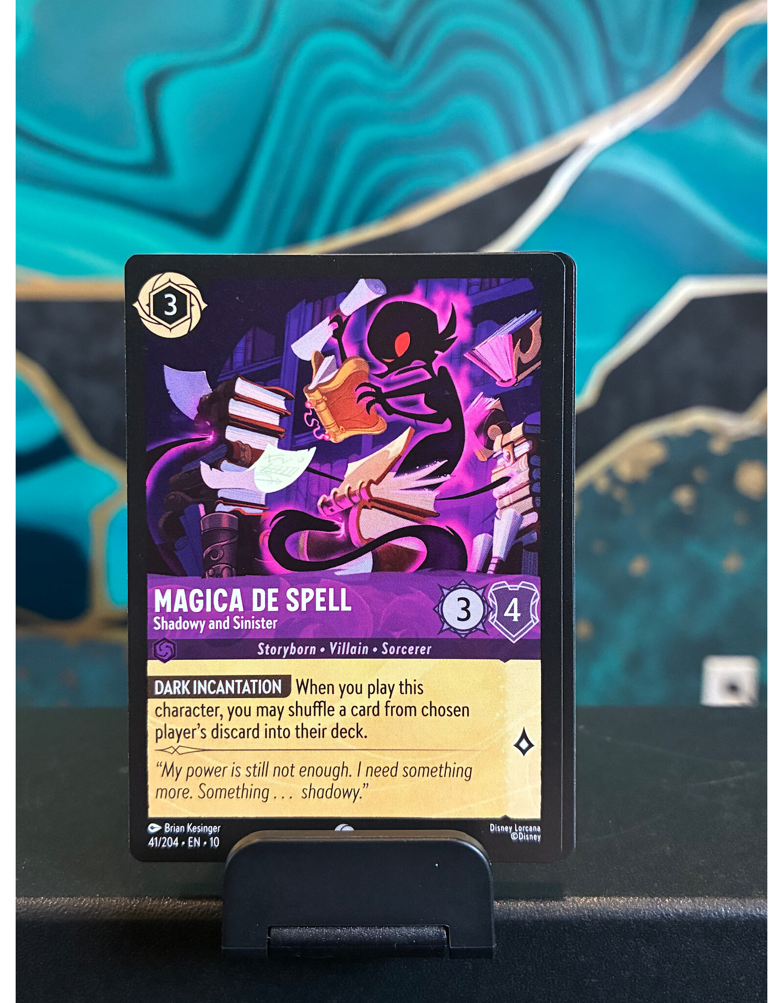 Magica De Spell - Shadowy and Sinister  41/204 (WIW)