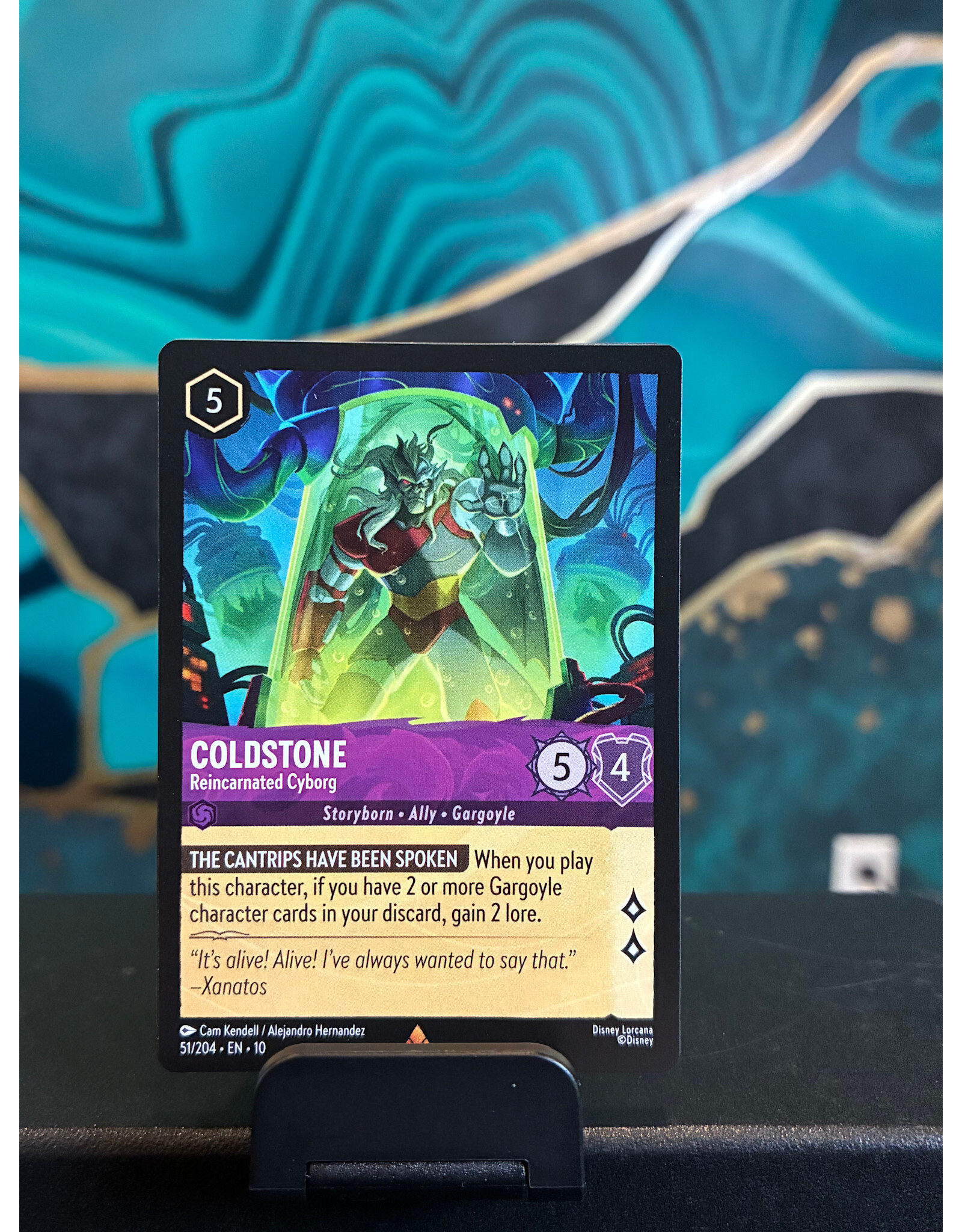 Coldstone - Reincarnated Cyborg  51/204 (WIW)