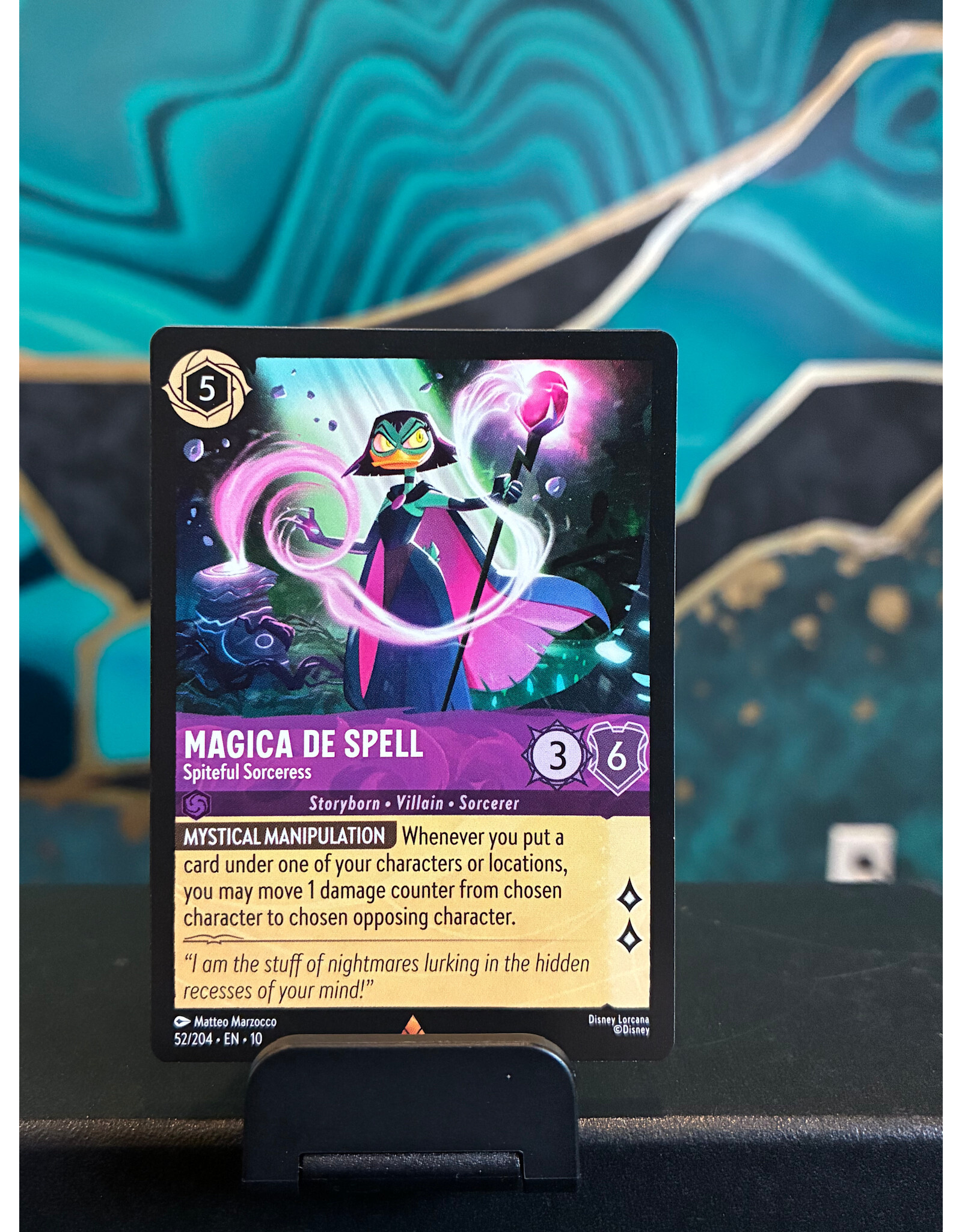 Magica De Spell - Spiteful Sorceress  52/204 (WIW)