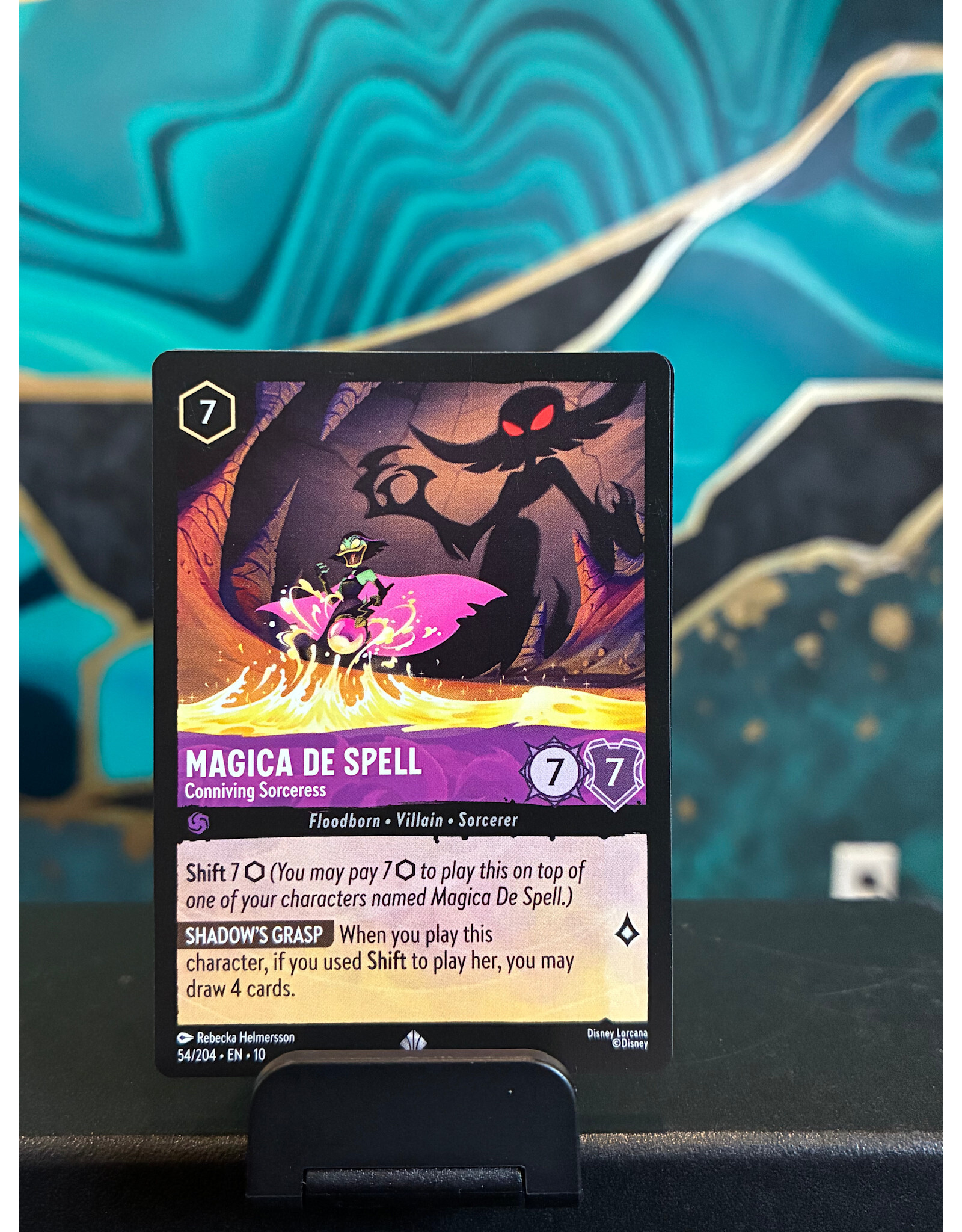 Magica De Spell - Conniving Sorceress  54/204 (WIW)