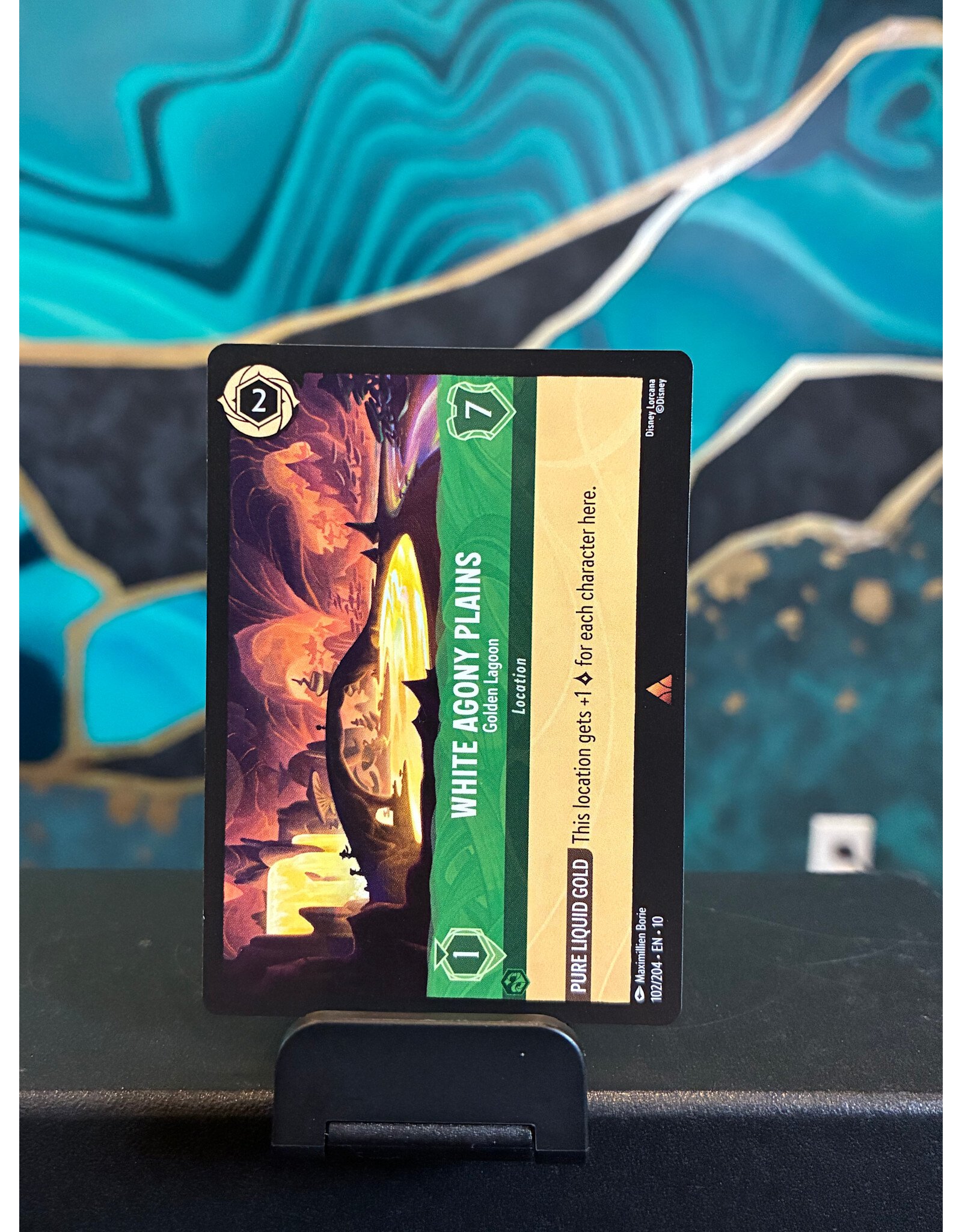 White Agony Plains - Golden Lagoon  102/204 (WIW)