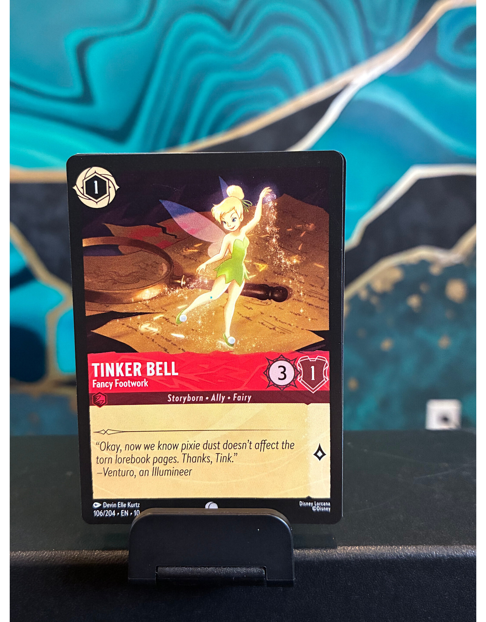 Tinker Bell - Fancy Footwork  106/204 (WIW)