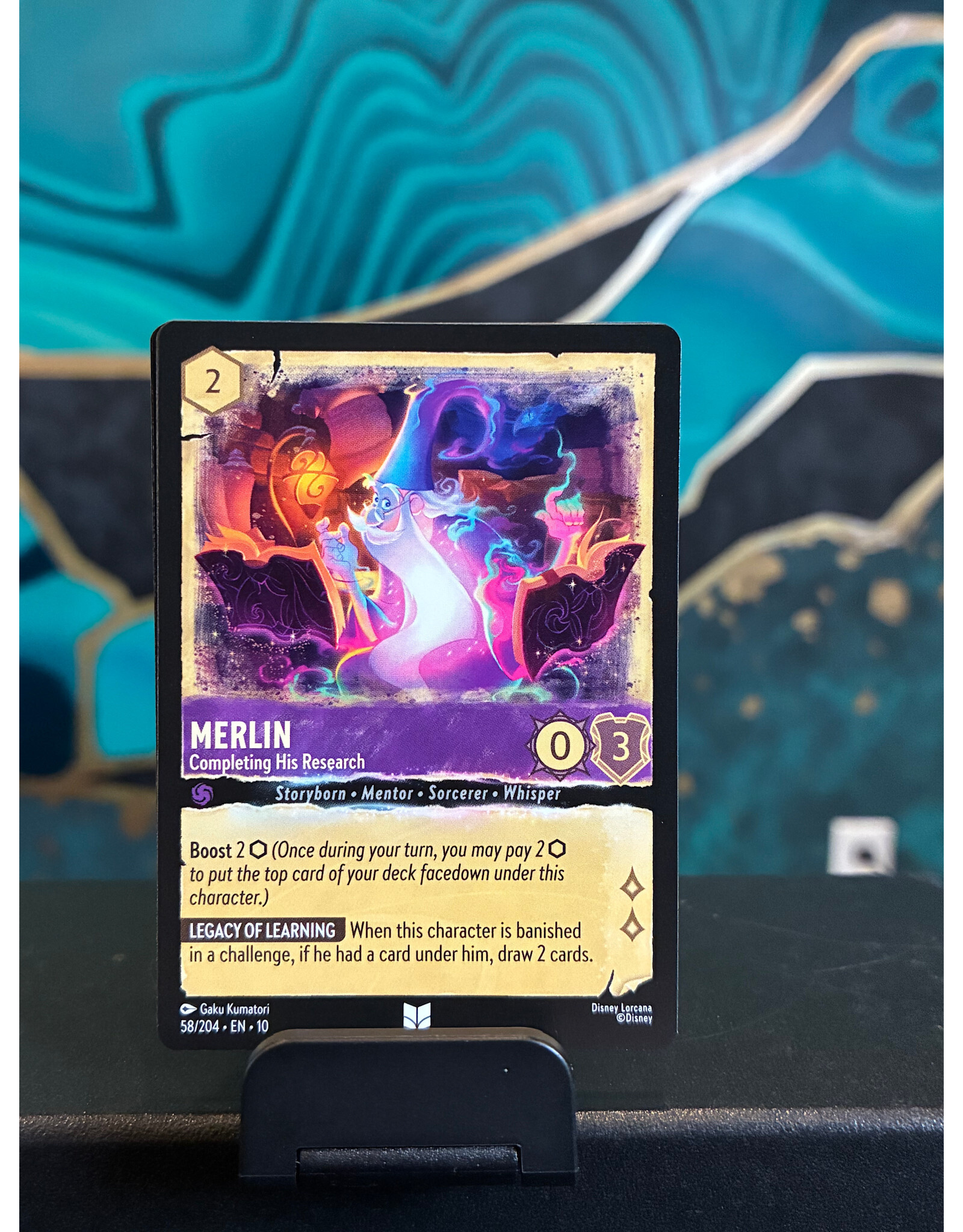 Merlin - Completing His Research  58/204 (WIW)