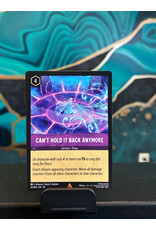 Can't Hold It Back Anymore  62/204 (WIW)