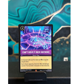 Can't Hold It Back Anymore  62/204 (WIW)