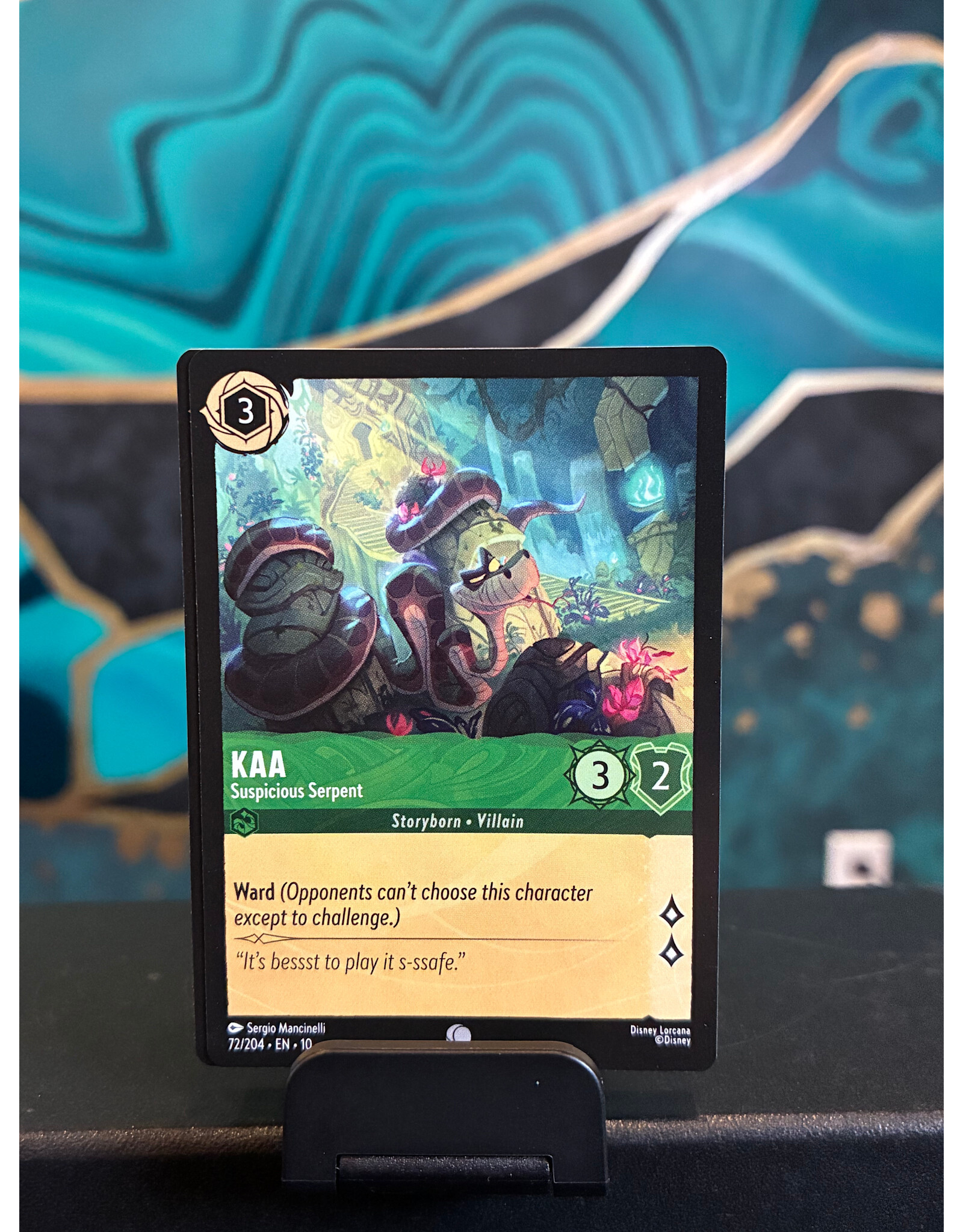 Kaa - Suspicious Serpent  72/204 (WIW)