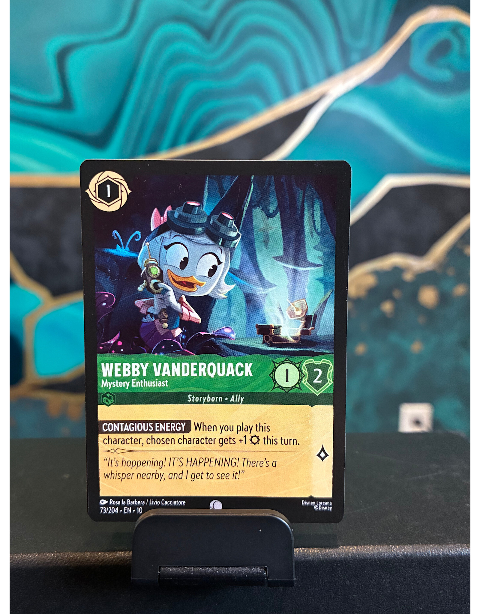 Webby Vanderquack - Mystery Enthusiast  73/204 (WIW)