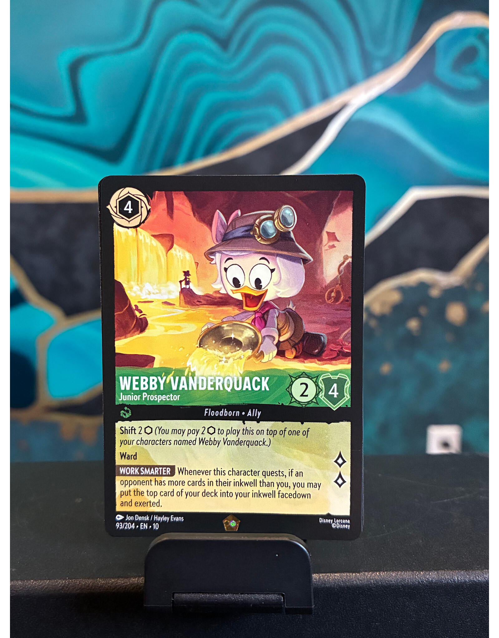 Webby Vanderquack - Junior Prospector  93/204 (WIW)