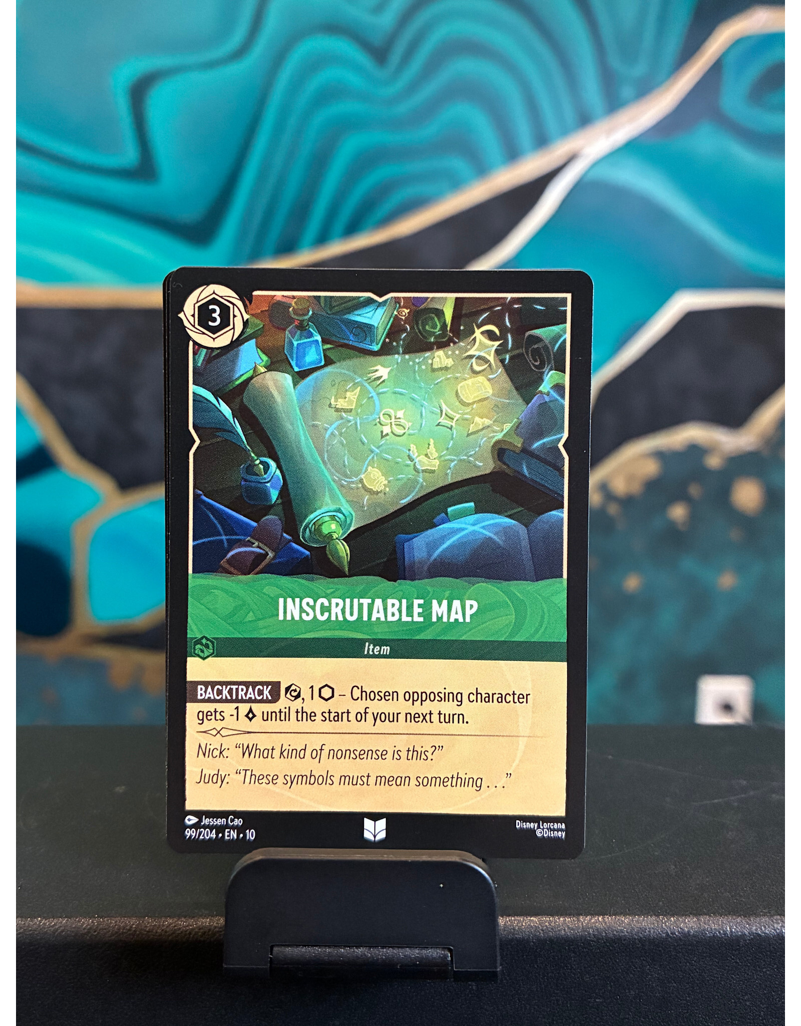 Inscrutable Map  99/204 (WIW)