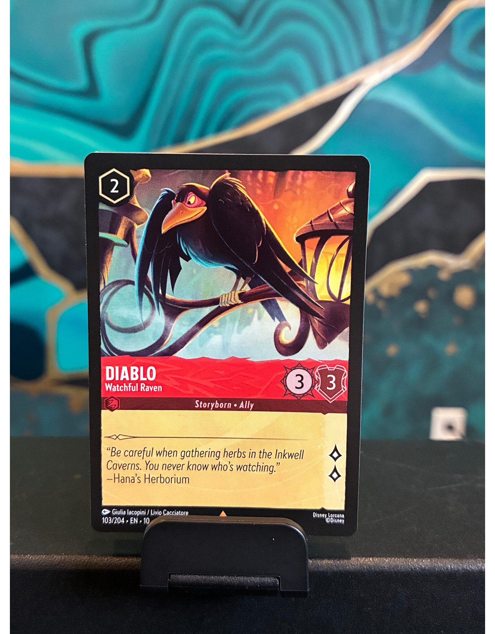 Diablo - Watchful Raven  103/204 (WIW)